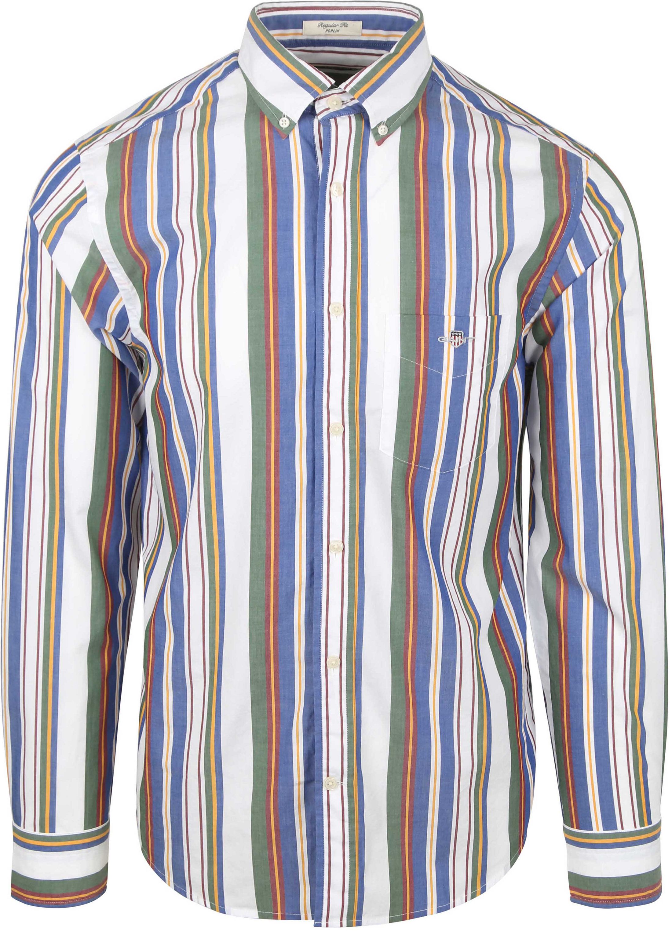 Køb GANT Casual Skjorte Stribet Multifarvet 3250210-105 | Suitable