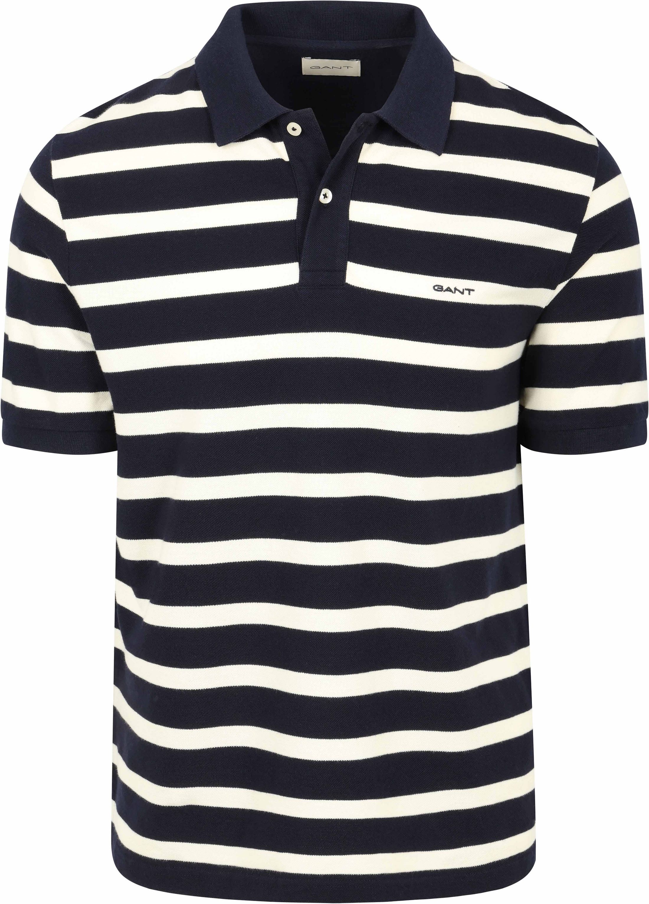 GANT Polo Niebieski 2014055-433 