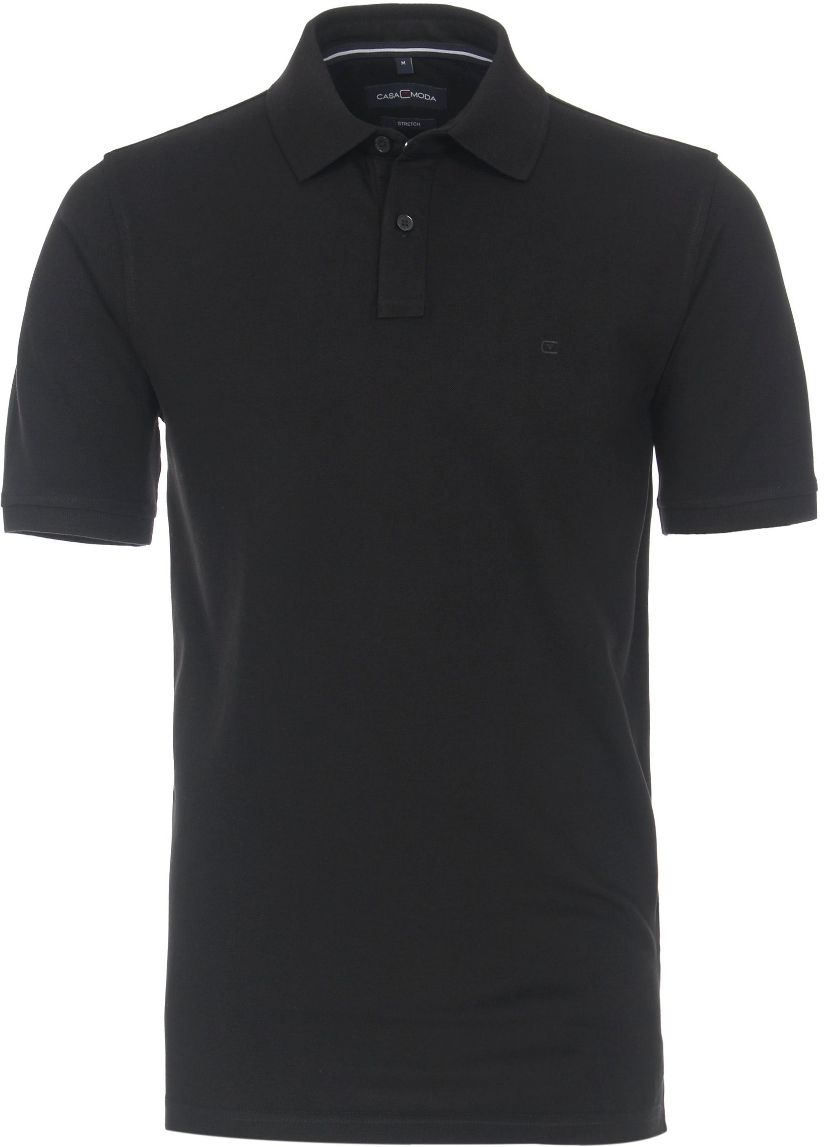 CASAMODA Polo Stretch Noir 004470-800 commander en ligne | Suitable