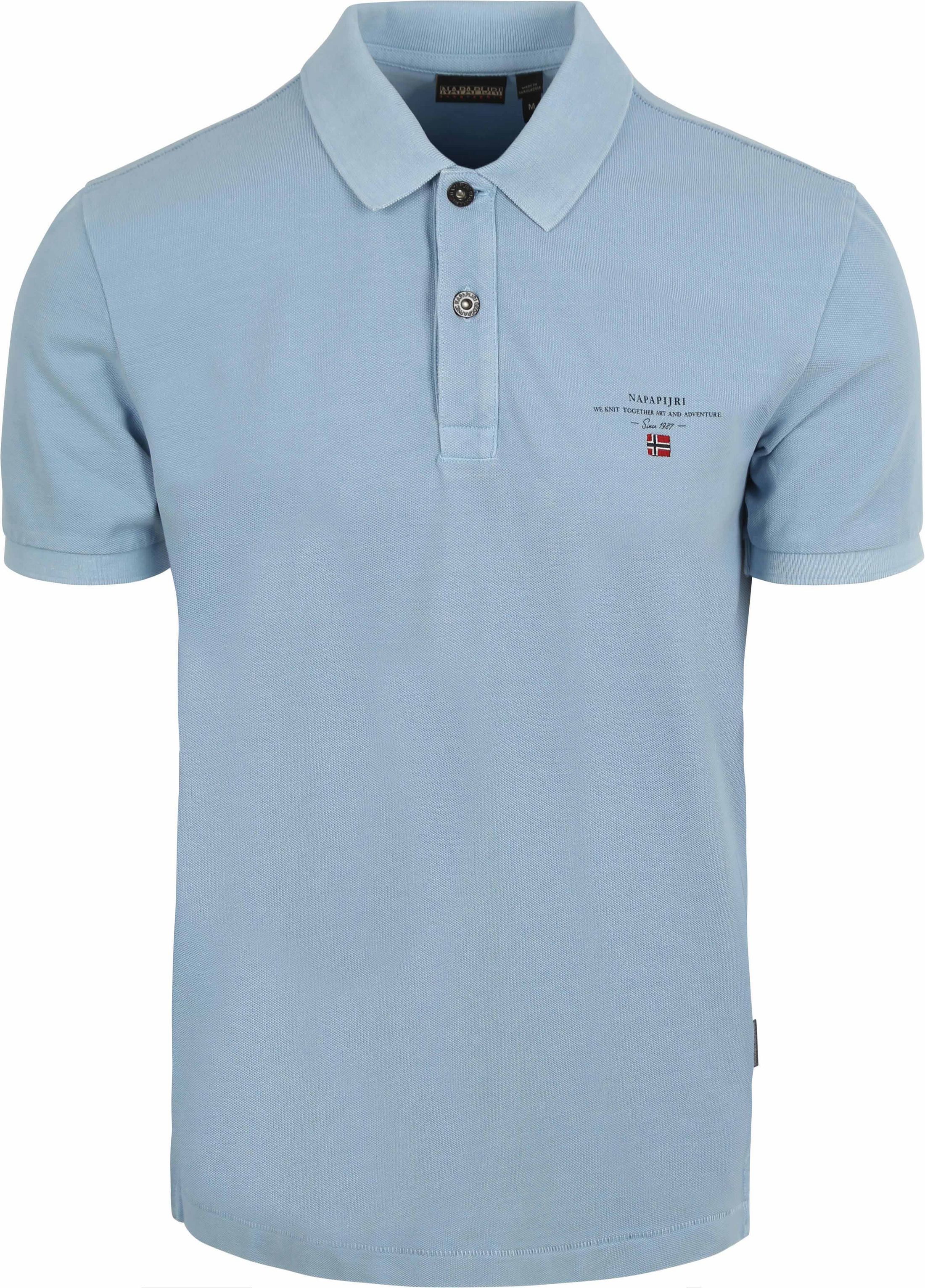Napapijri Polo Niebieski NP0A4GDLI831 