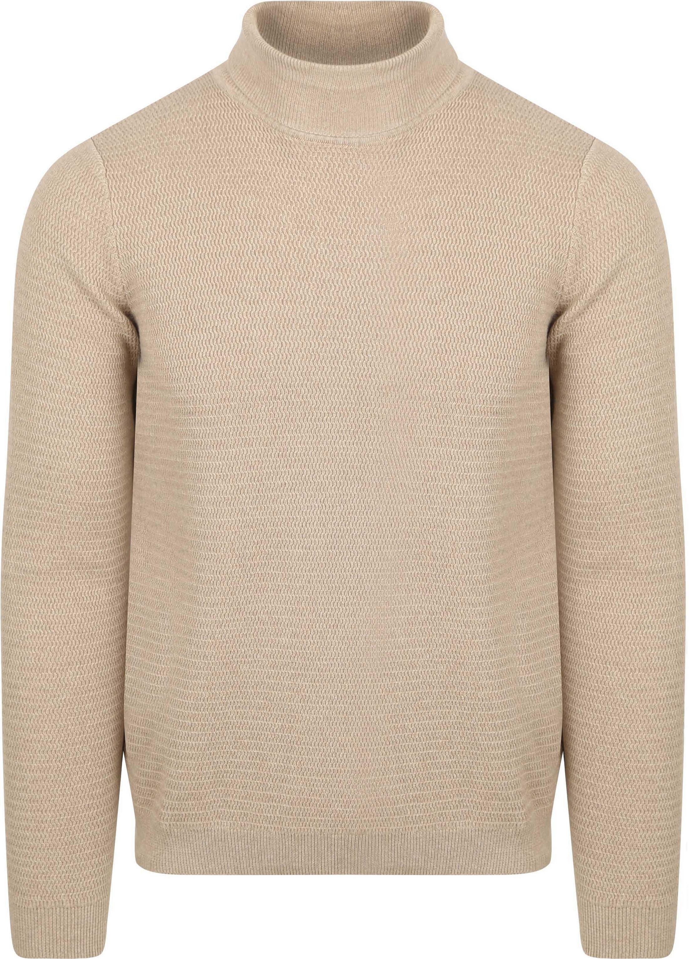 Køb Suitable Strikketrøje Struktur Melange Sand RSP-25-STRUCCOL-SA | Suitable