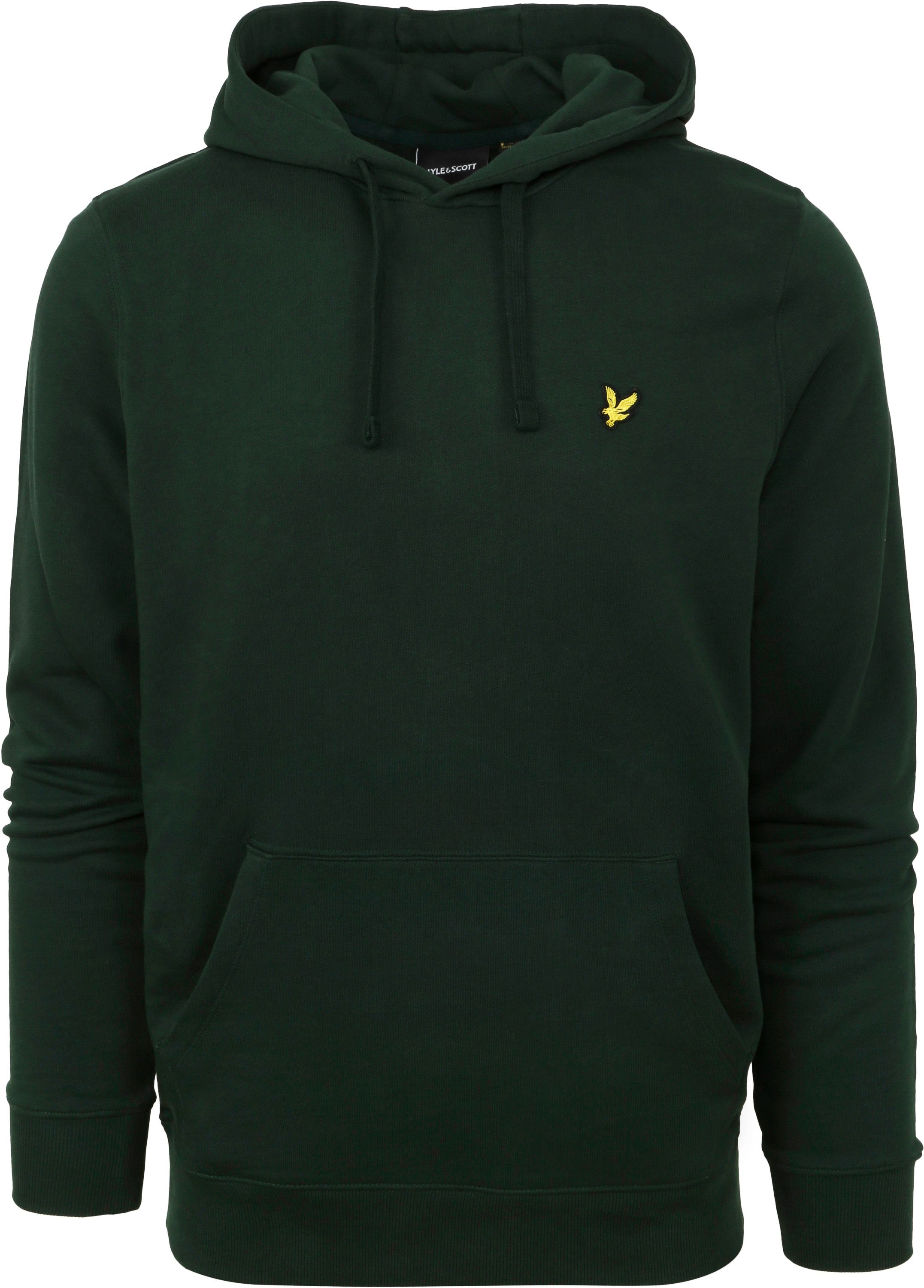 Lyle og Scott hettegenser Mørkegrønn ML416VOG-W486