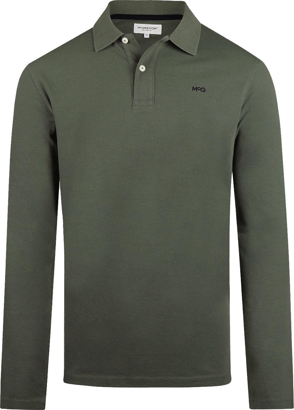 McGregor Long Sleeve Polo Shirt Pine Green MM242.9003.01-5005 order online | Suitable