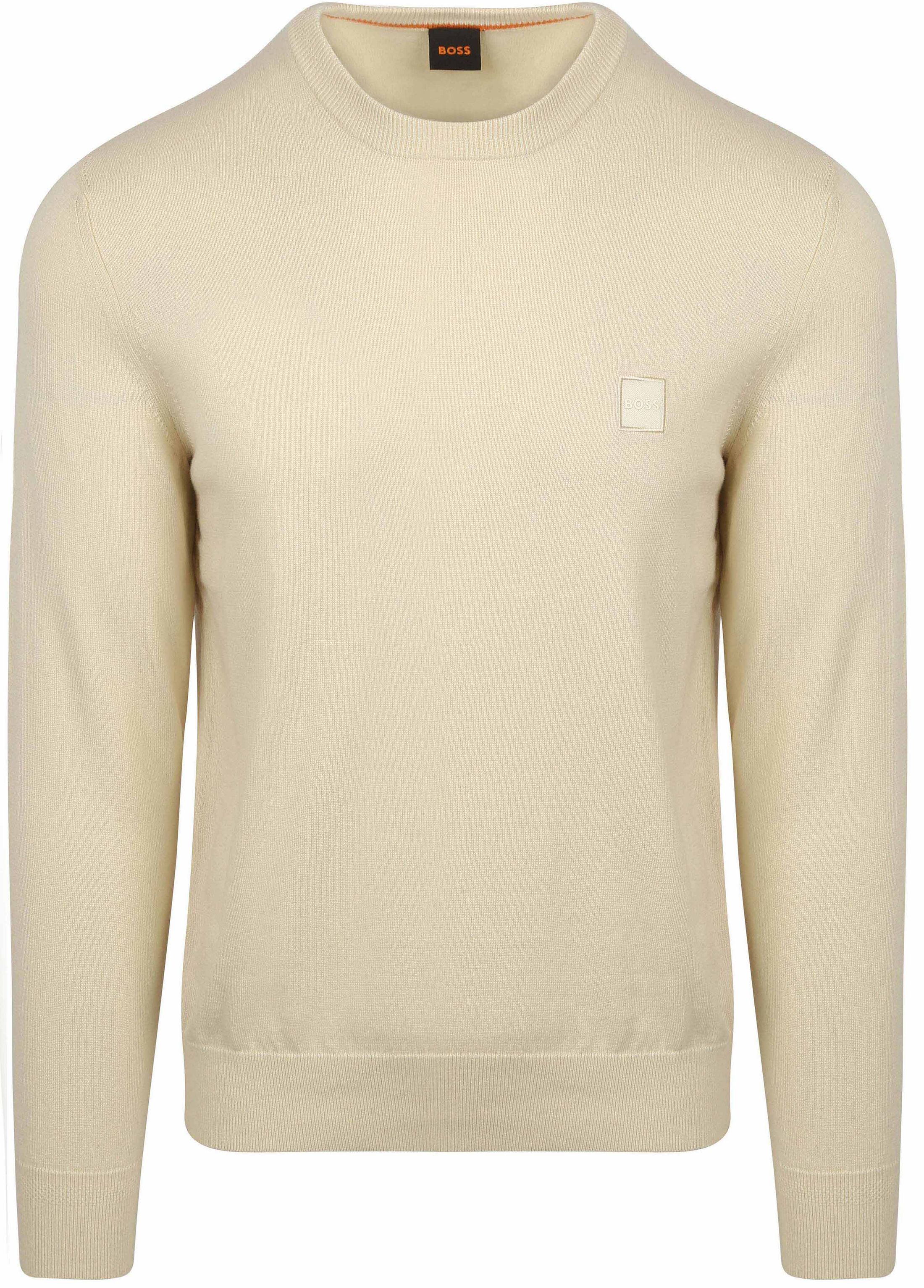 BOSS Genser Kanovano Off White 50527583-767