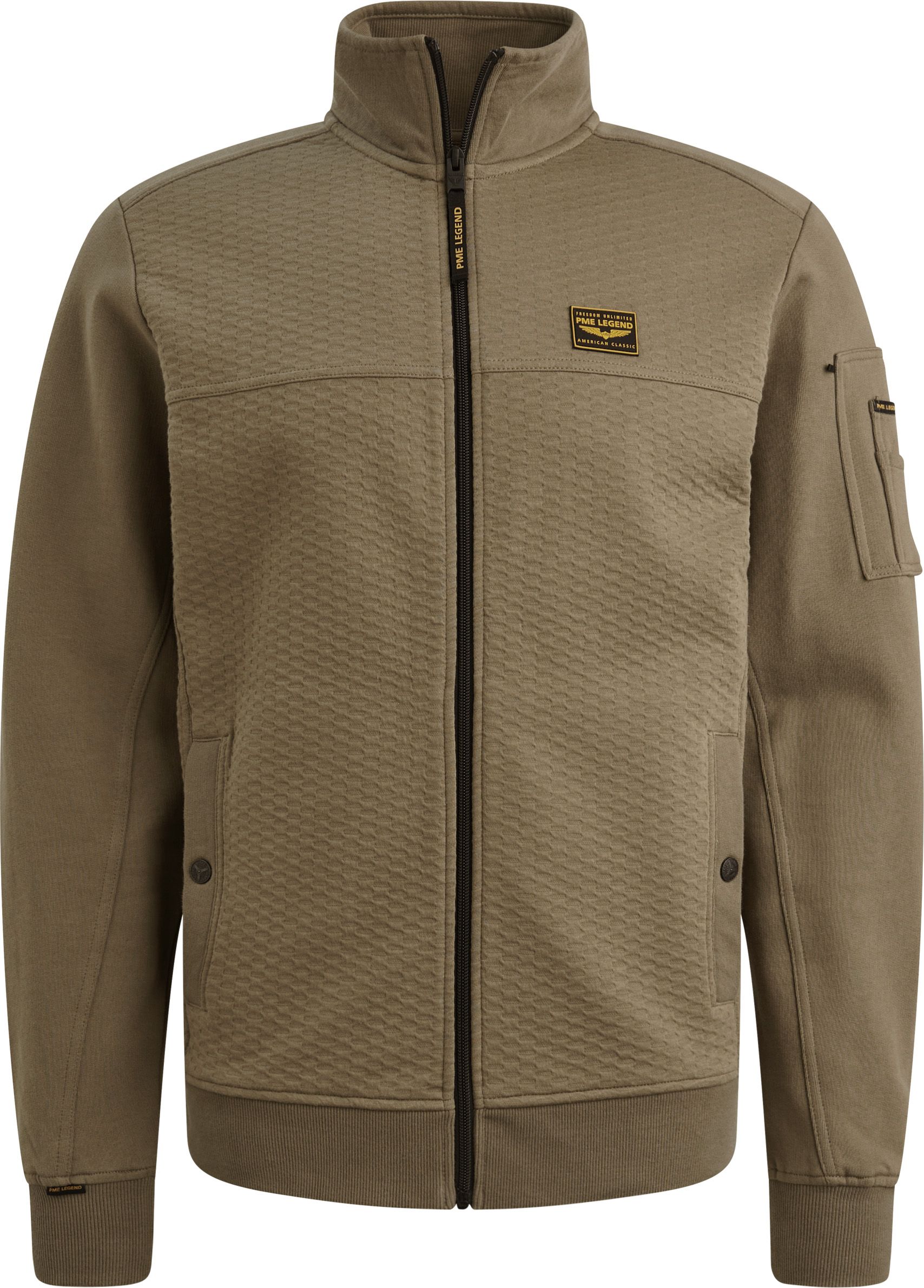 PME Legend Kardigan Zielony PSW2510474-6389 