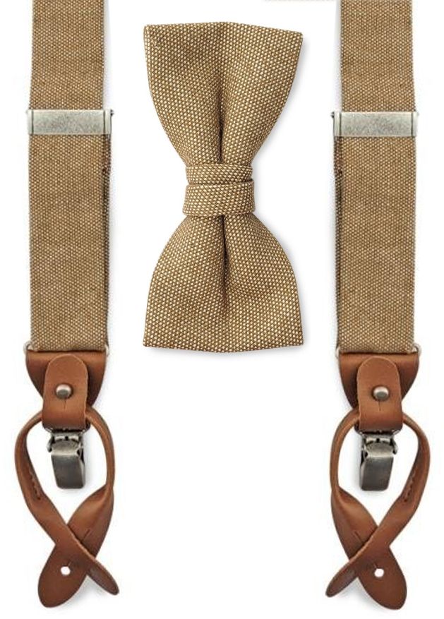 Sir Redman Hängslen Kombipack Beige