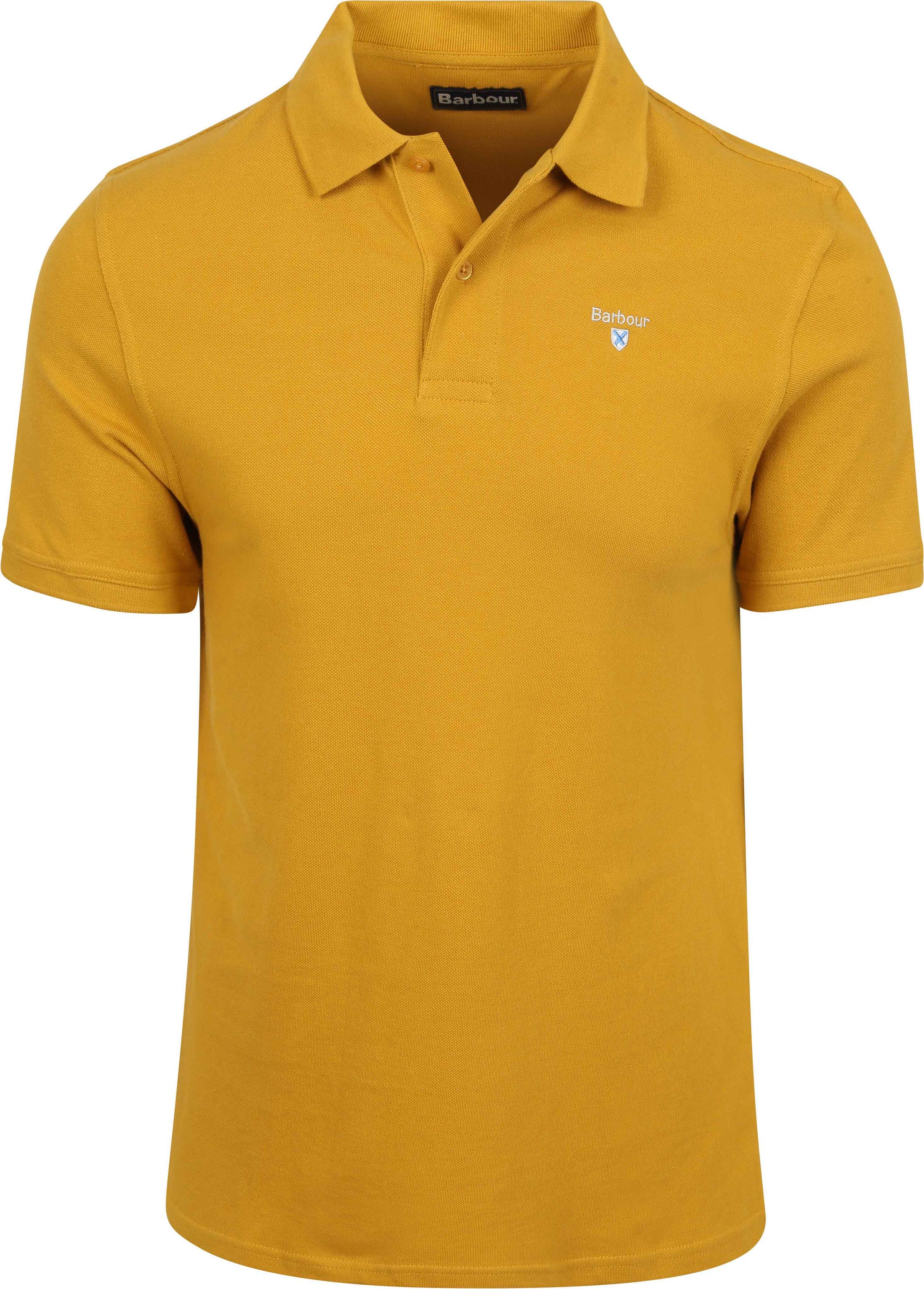 Barbour Polo Żółty MML0358-YE96 