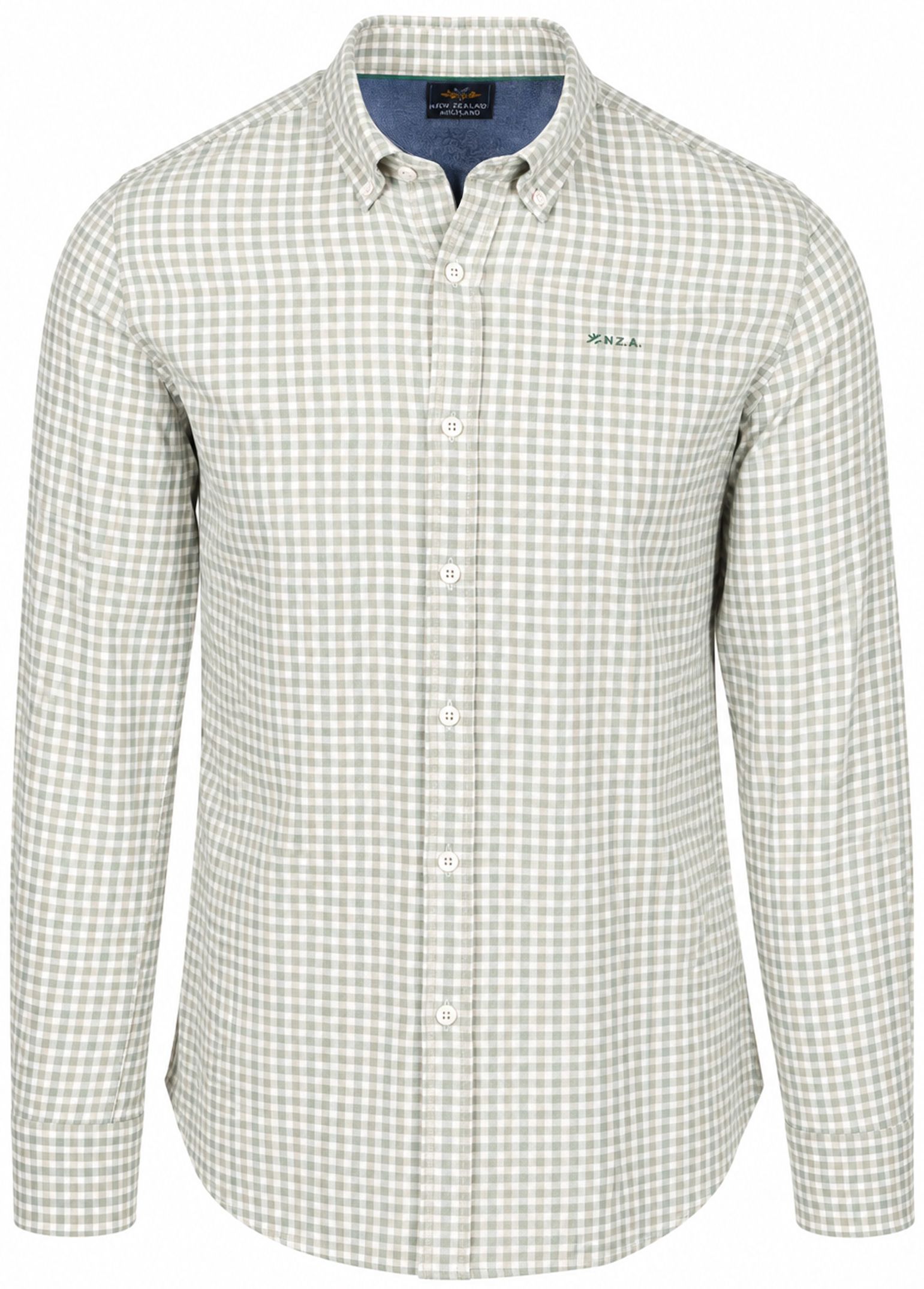 NZA Overhemd BD Clive Twill Check Ranger Groen 26HN513-1792 kopen | Suitable