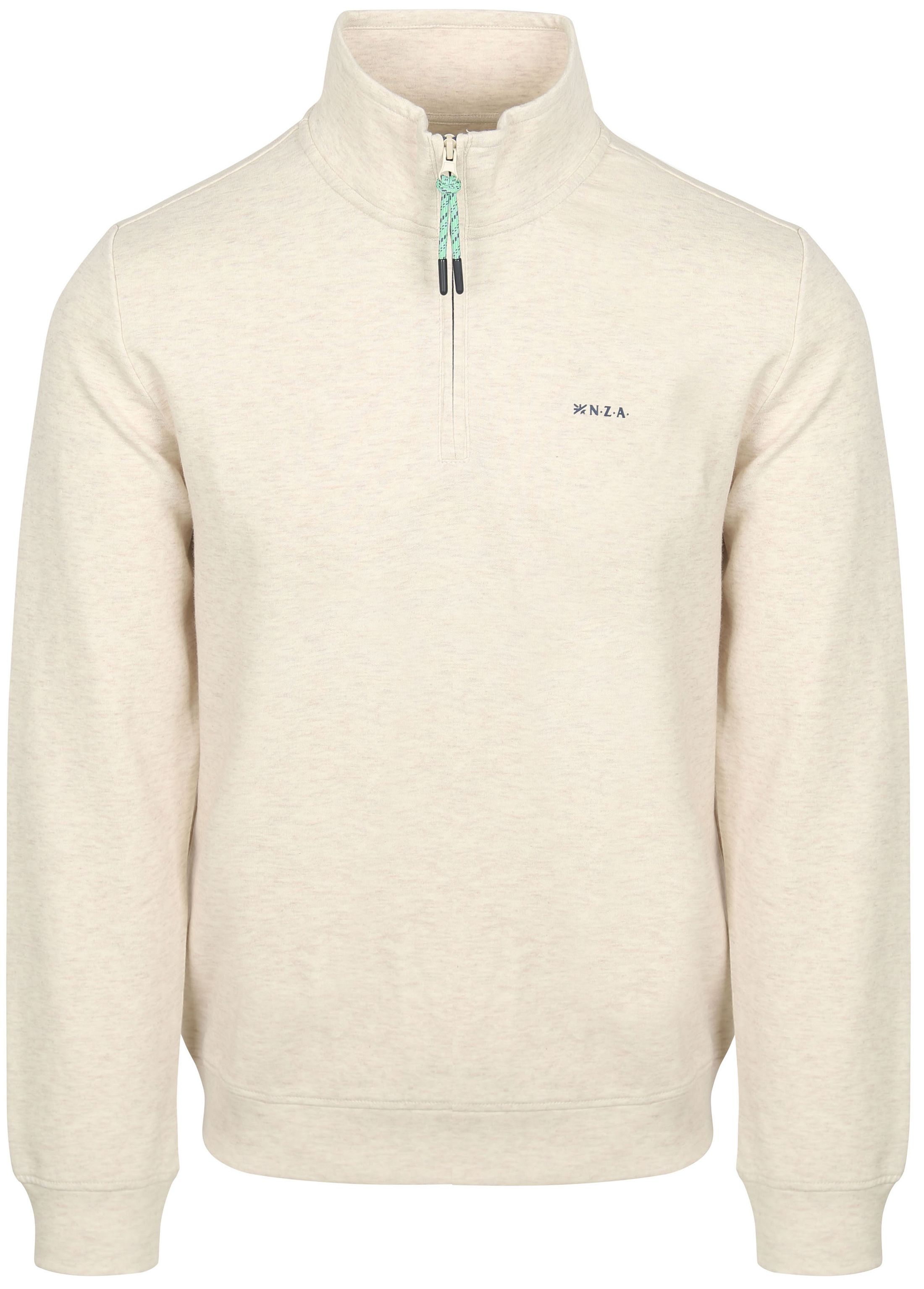 NZA Tröja Halfzip Cesar Beige 25BN301-1107