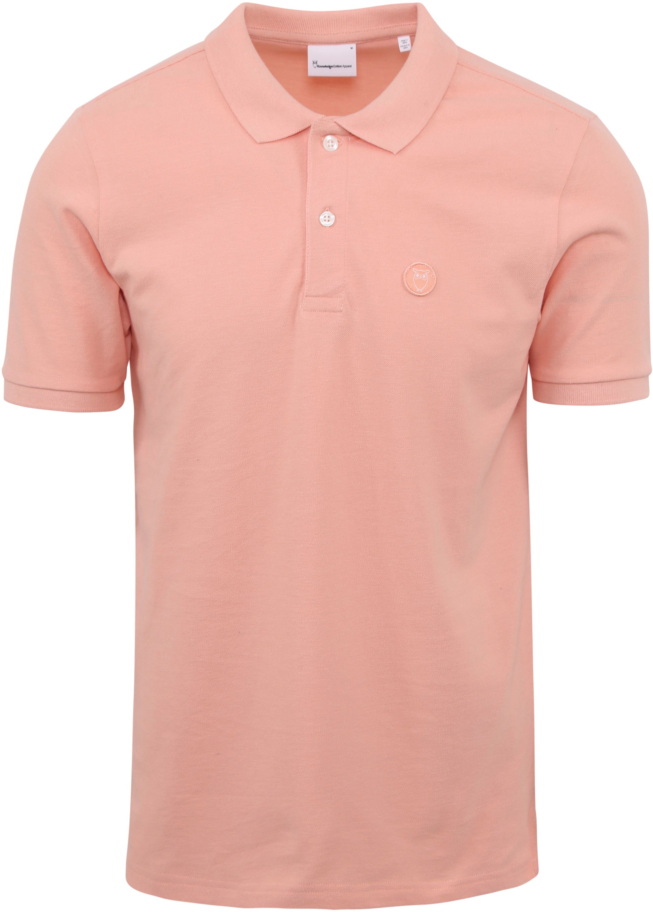 KnowledgeCotton Apparel Polo Roze 20092-1379 Coral Pink kopen | Suitable