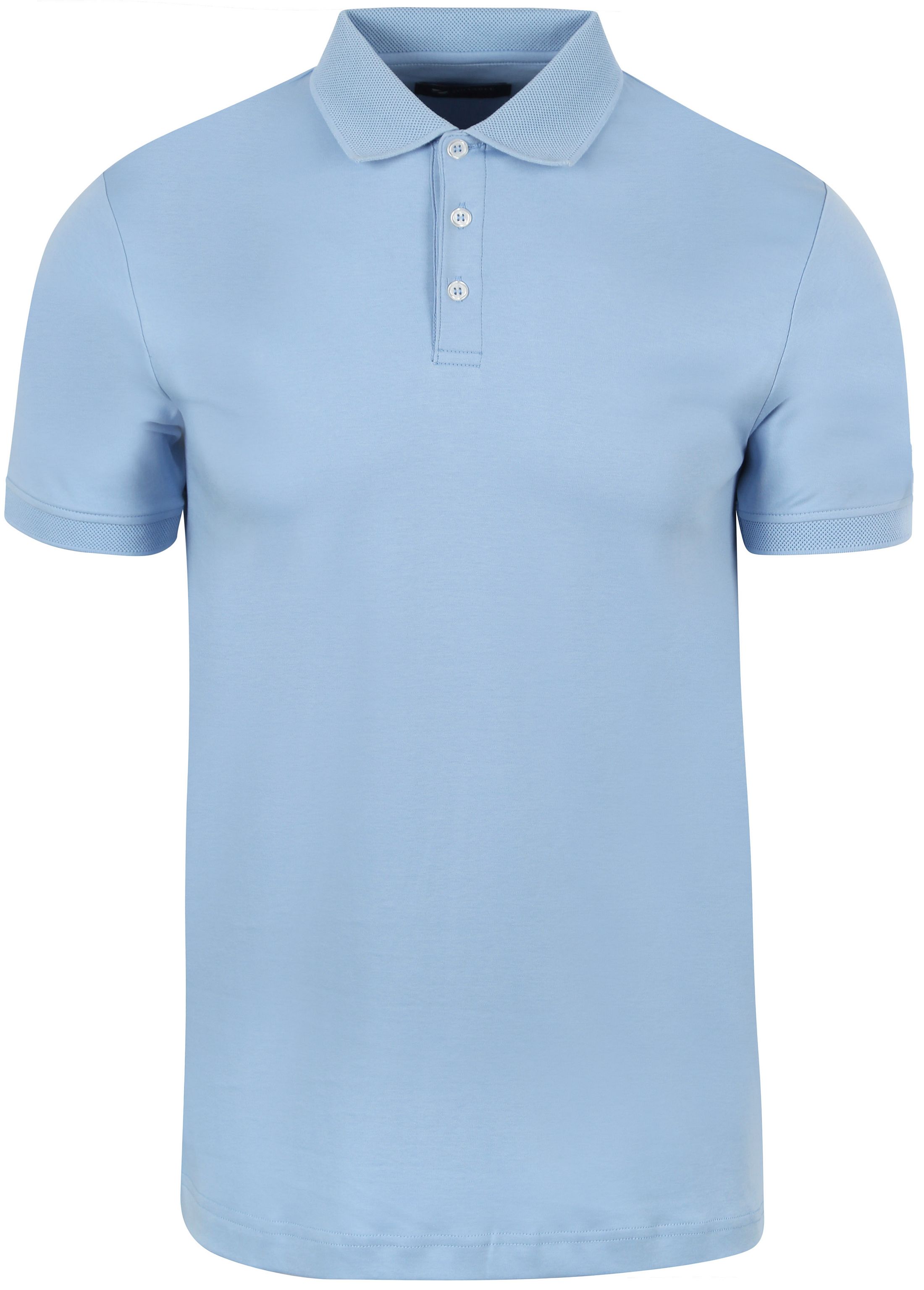 Suitable flytende Poloshirt Lyseblå SPE24108BO40ST-210