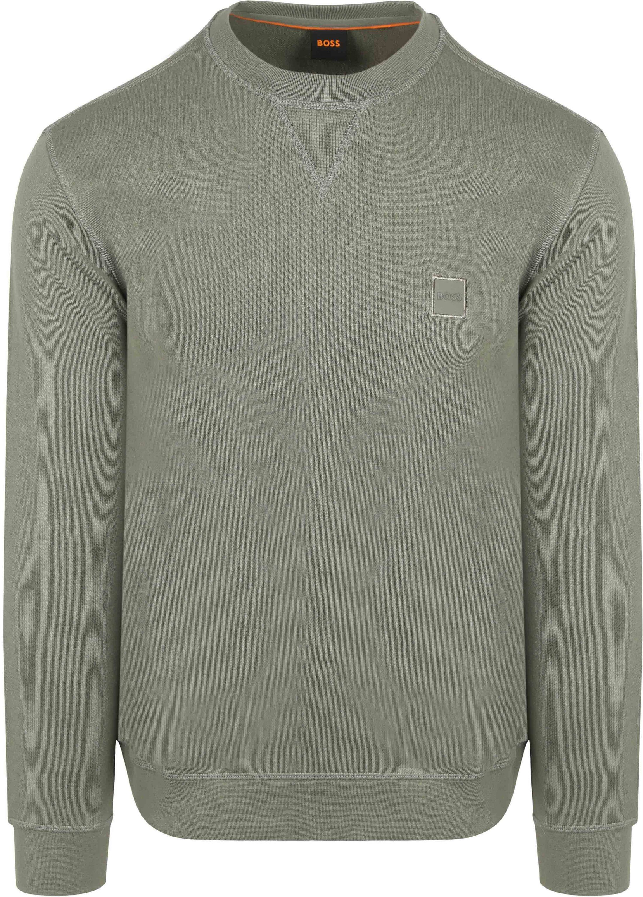 BOSS Sweter Zielony 50509323-076 