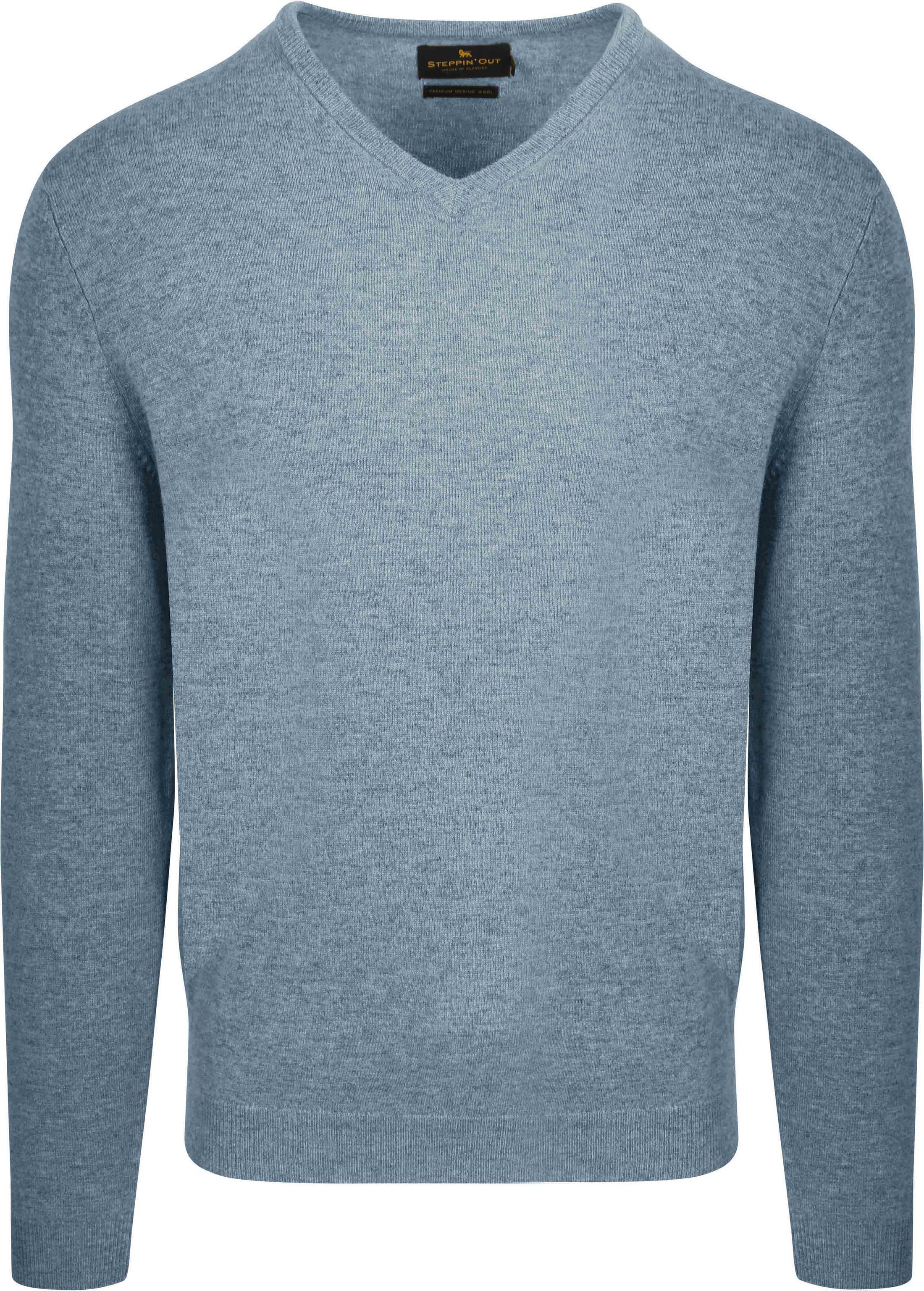 Steppin' Out Sweter Niebieski SM1201.0003-2005 