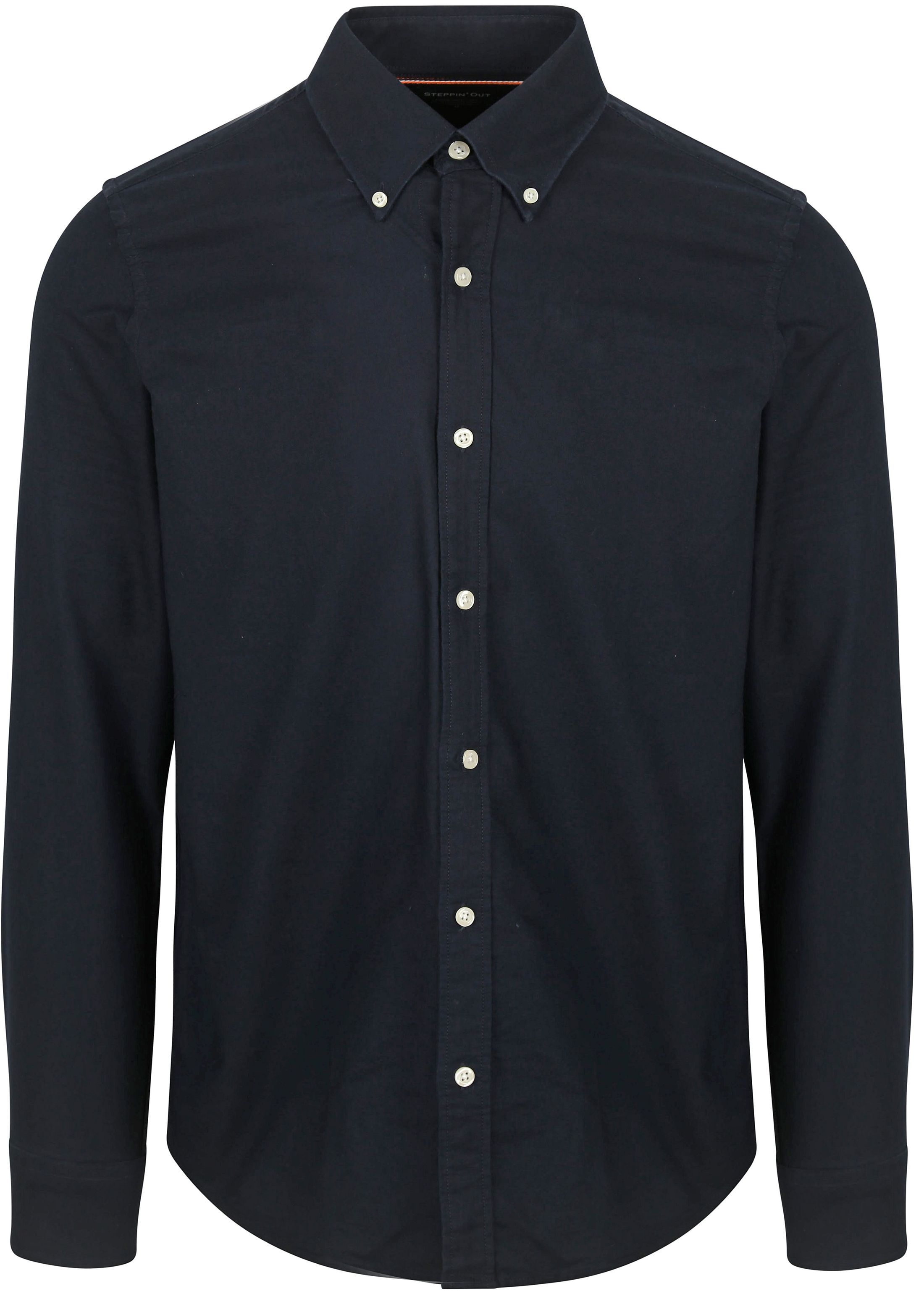Køb Steppin' Out Skjorte Oxford Navy SH-OXF-STEP-24.03 | Suitable
