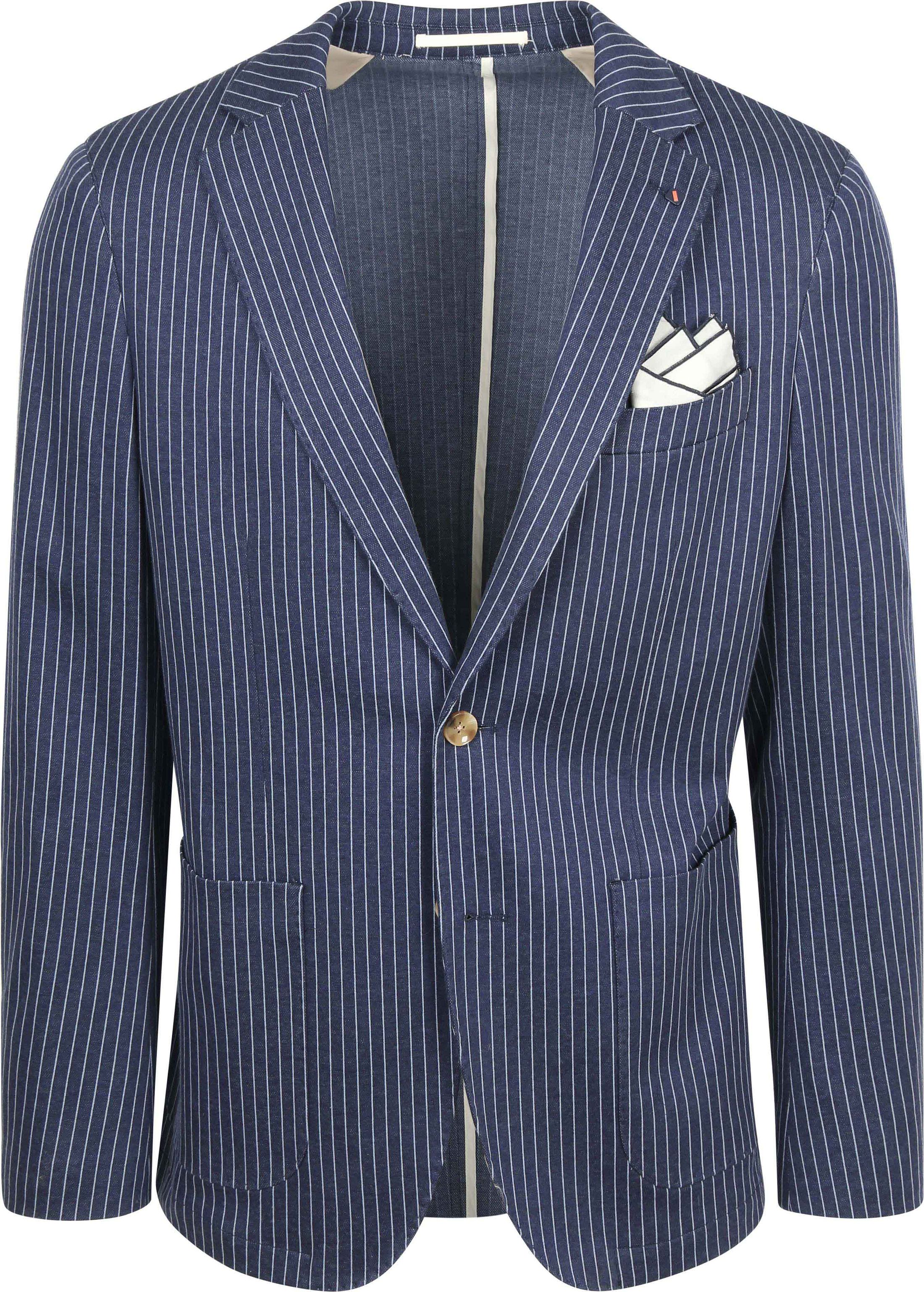 Suitable Colbert Mylo Pinstripe Marine commander en ligne | Suitable Luxembourg