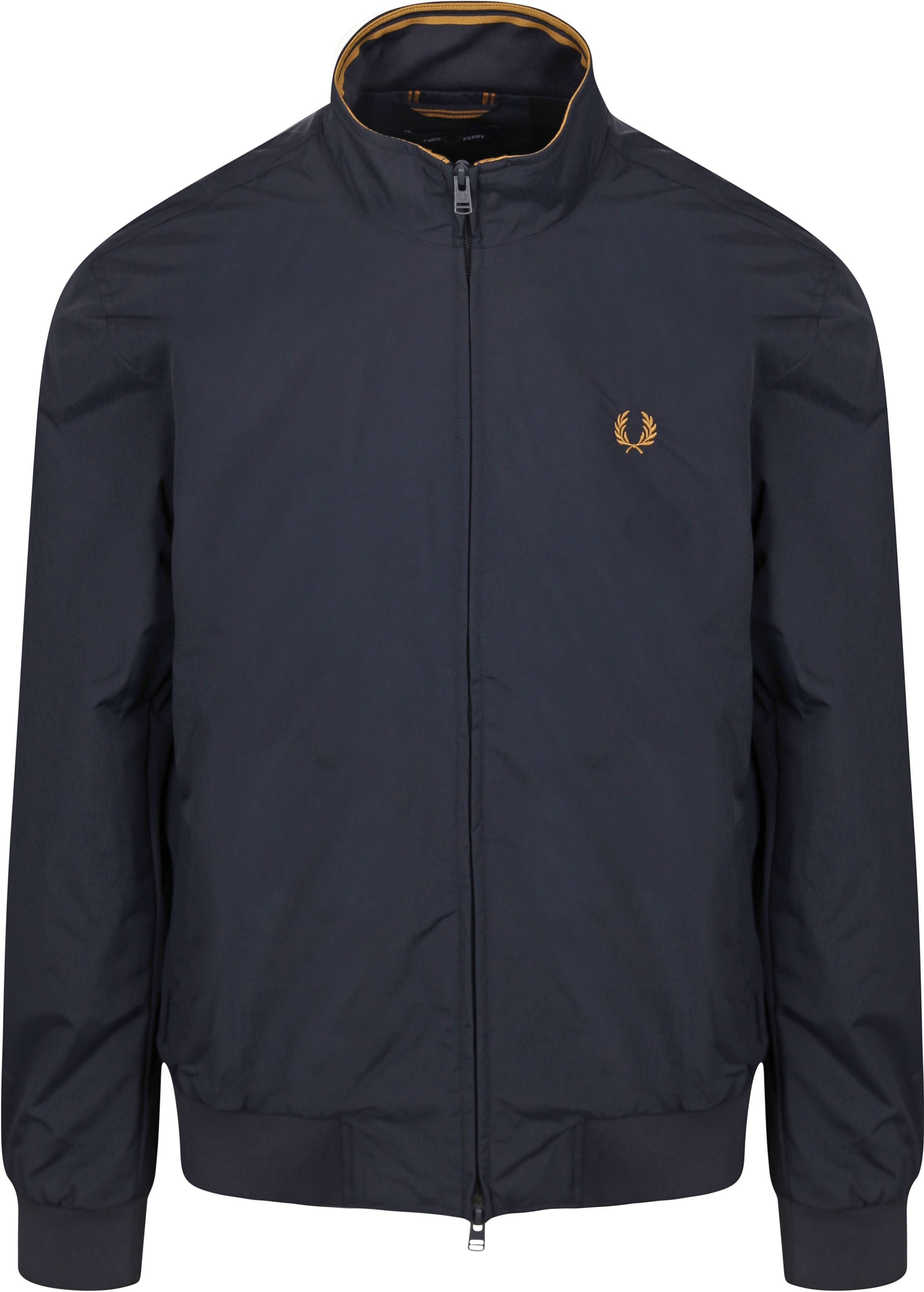 Fred Perry Jakke Brentham Marineblå Mørkeblå Blå Størrelse L