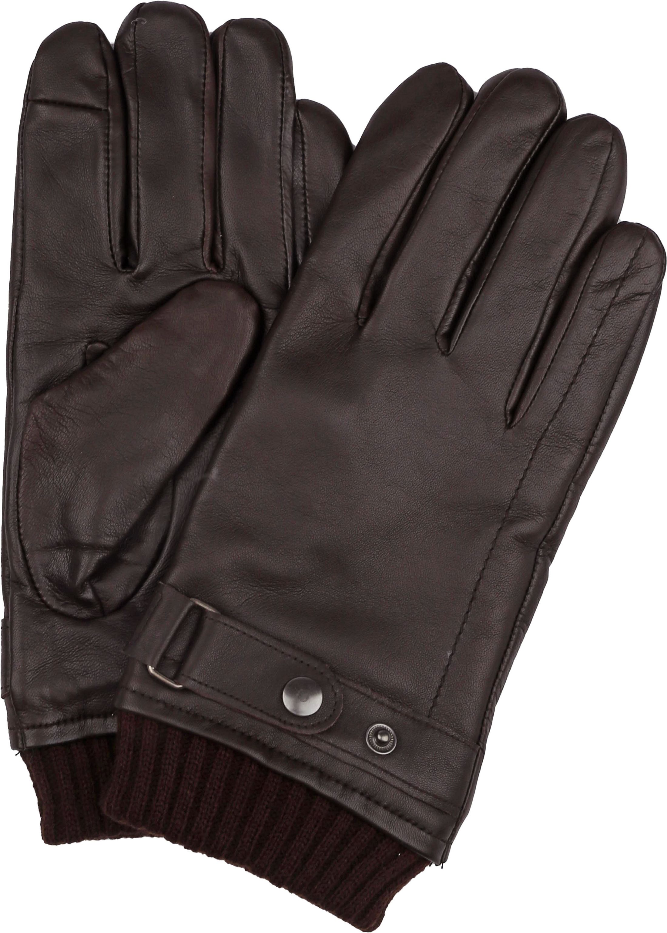 Suitable Handske i Läder Brun GL-NAPPA-AW23-02 (brown)