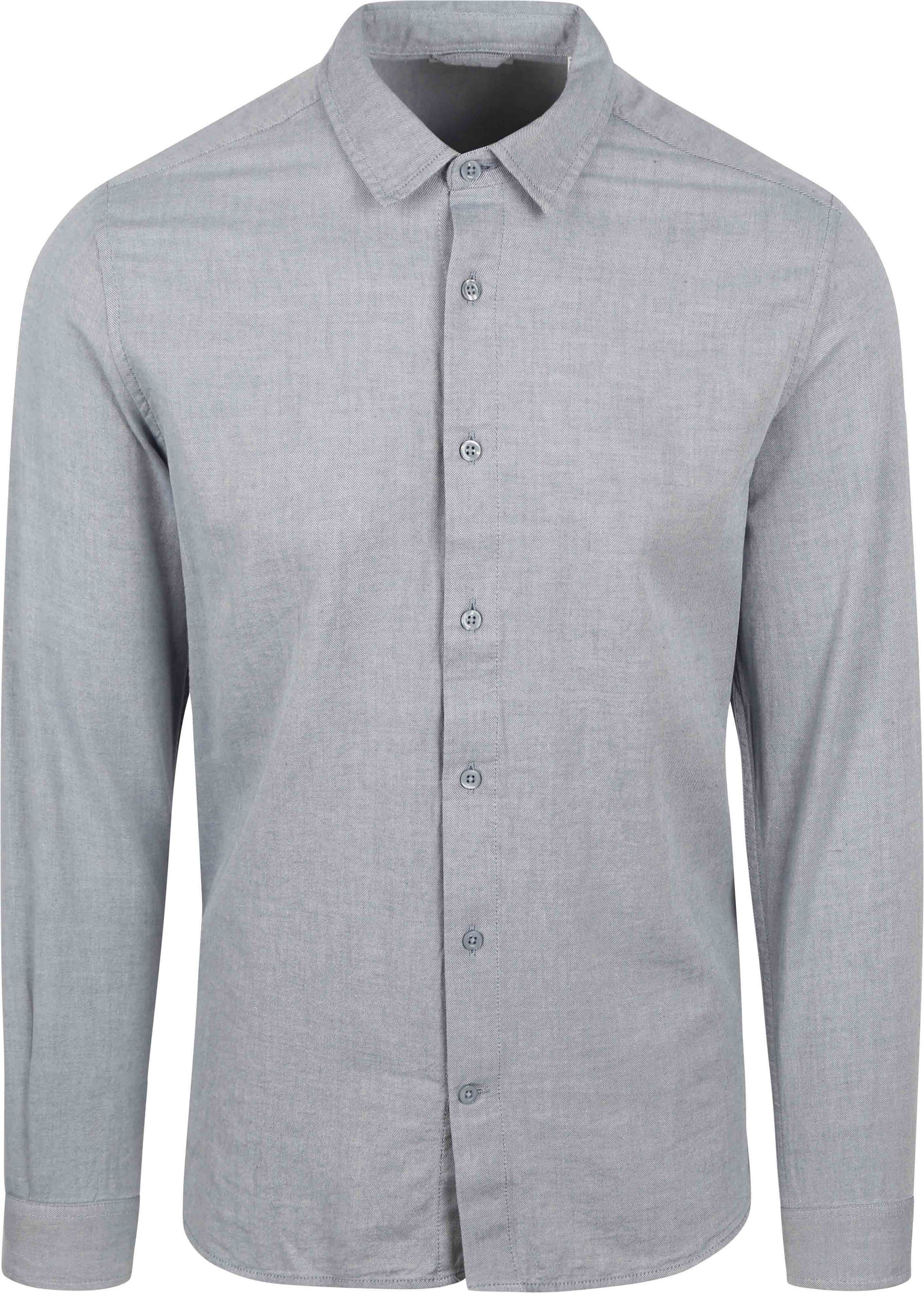 KnowledgeCotton Apparel Camicia Blu 1090144-1226 