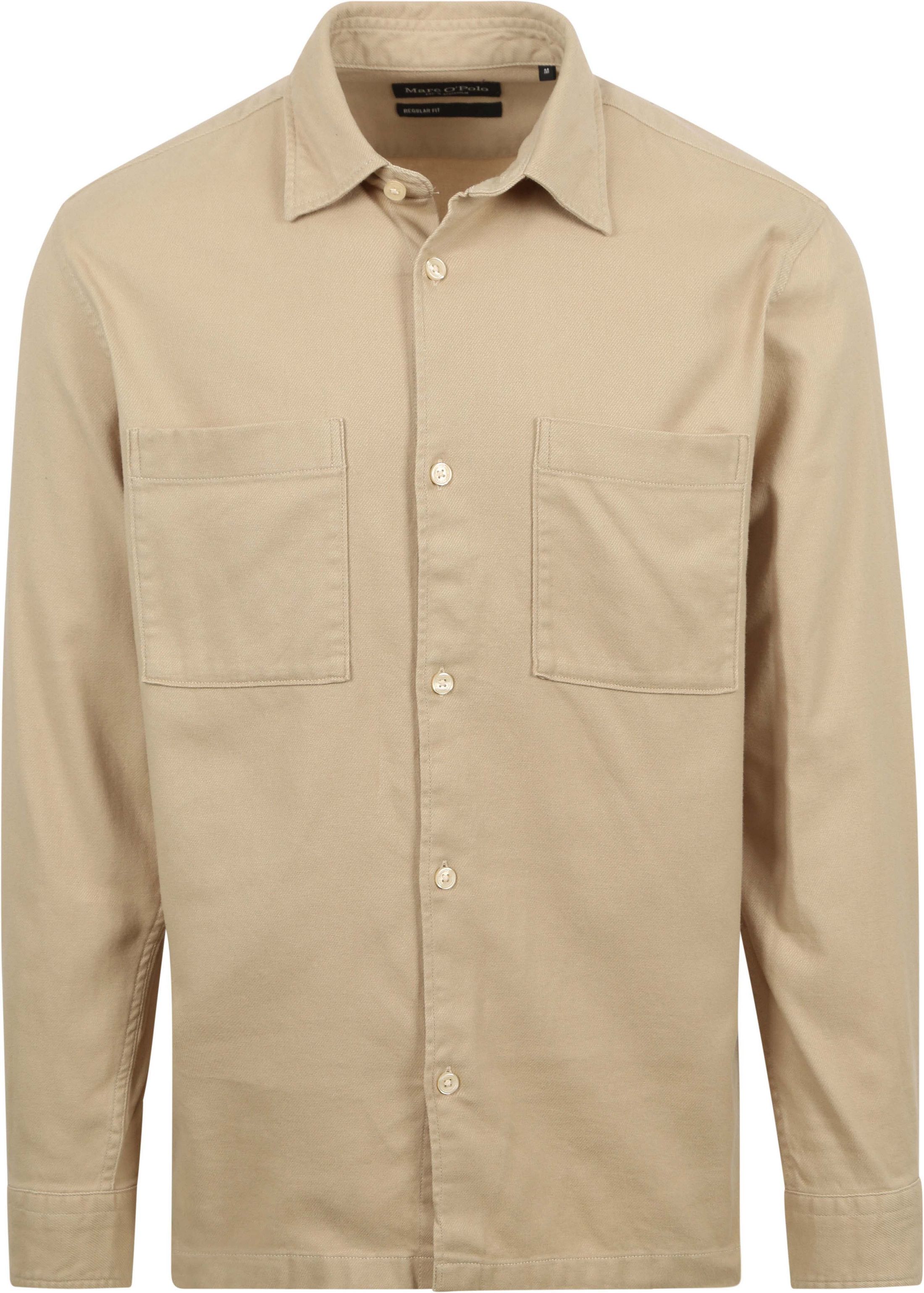 Marc O'Polo Skjorte Twill Flanell Beige 330731042304-737
