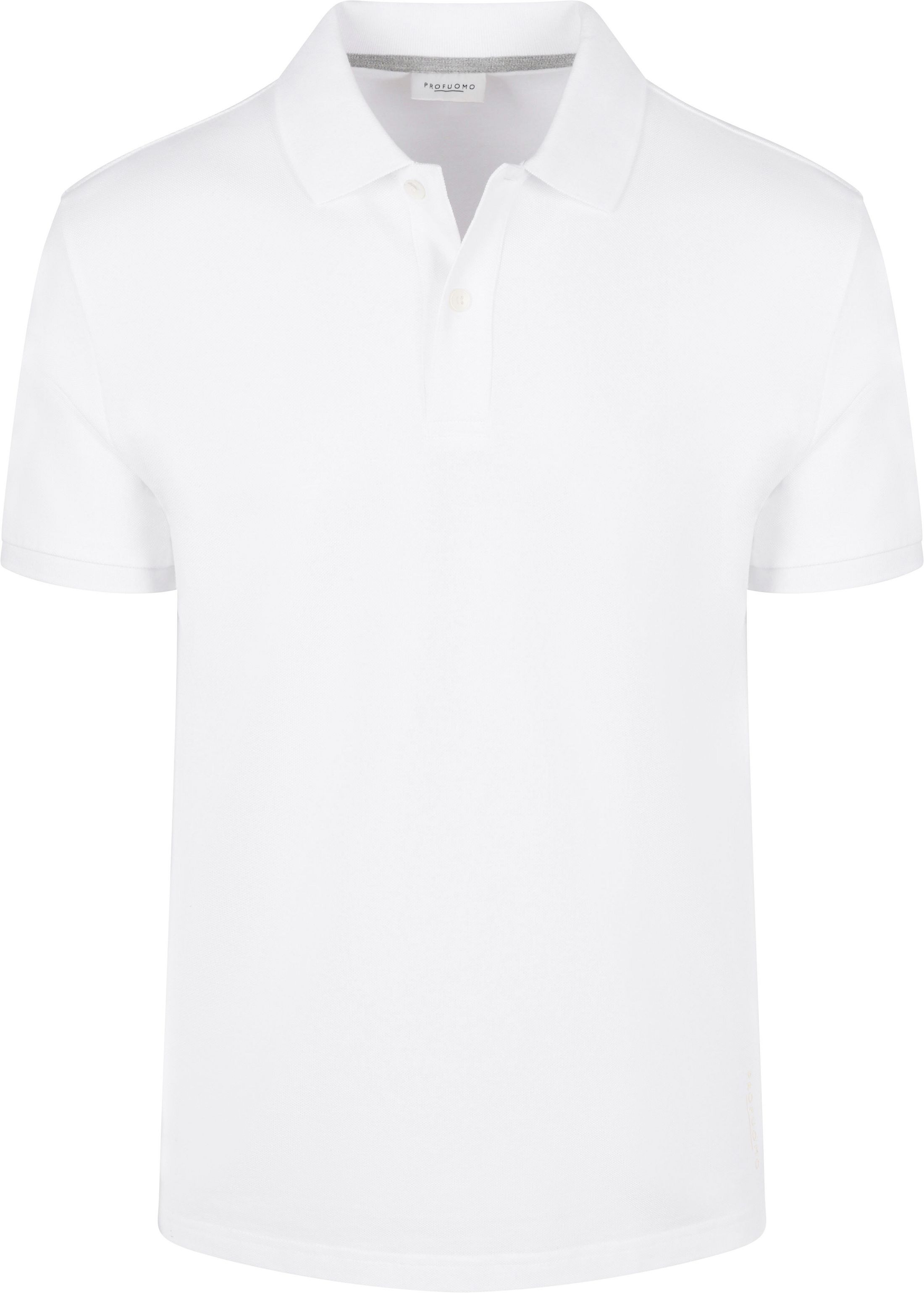 Profuomo Piqué Poloshirt Weiß PPXD10019A-2 kaufen | Suitable