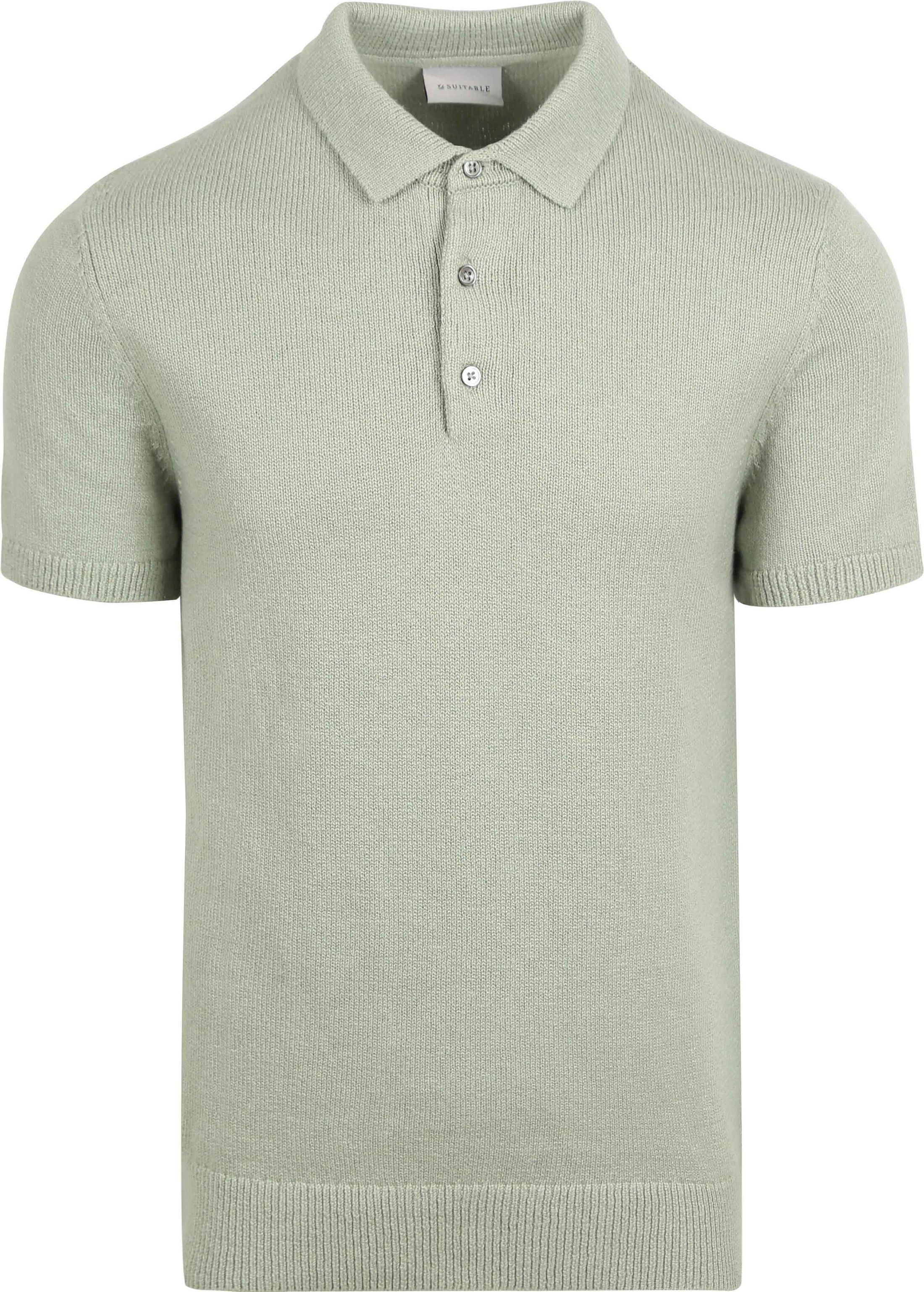 Suitable tungstrikket pologenser i rå, lys grønn PO-BU-RAW-25.02 FCD 39342 green