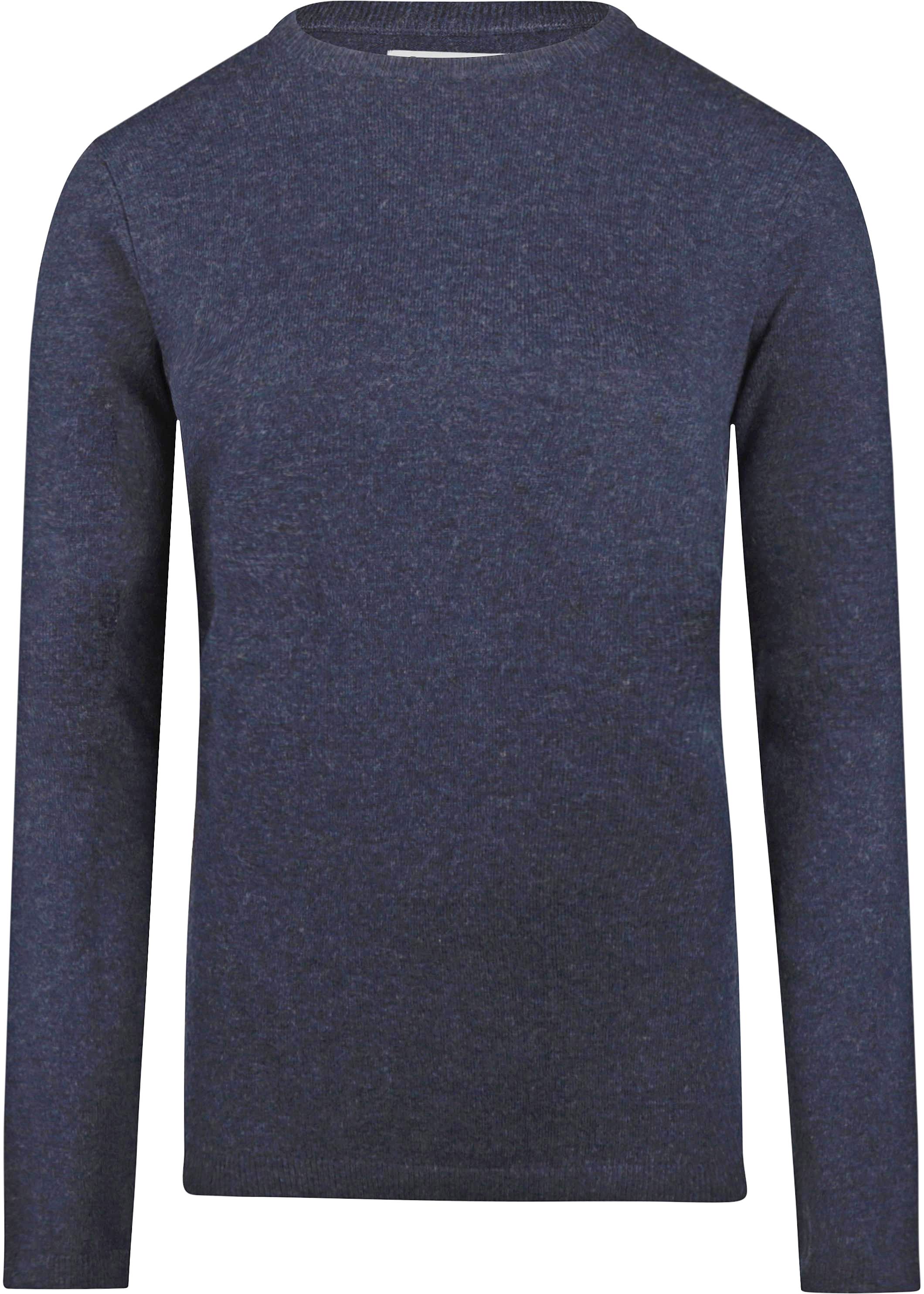 Steppin' Out Dam Rundhalströja Merinoull Navy SW1202.0004-2100 köp | Suitable