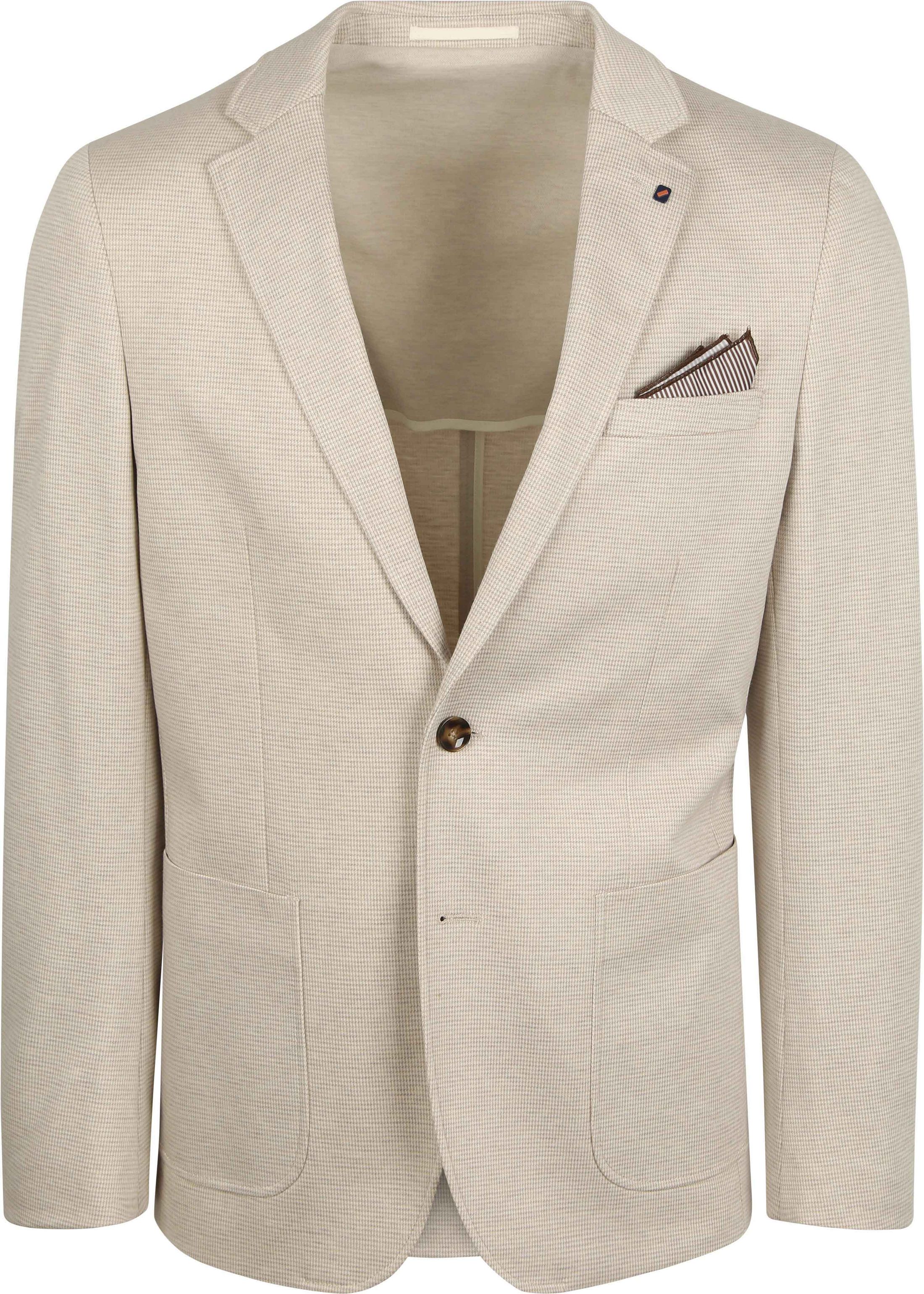 Suitable Blazer med Ansiktstrykk Sand SPE251038FA85ST-820