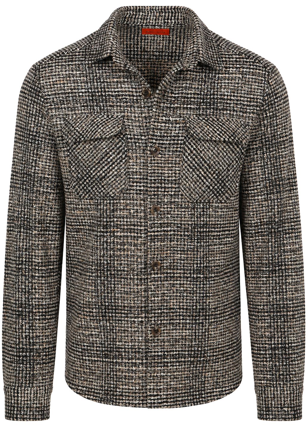Suitable Overshirt Wool blend Check Beige order online | OVSH-STBL-26.02 | Suitable Slovakia