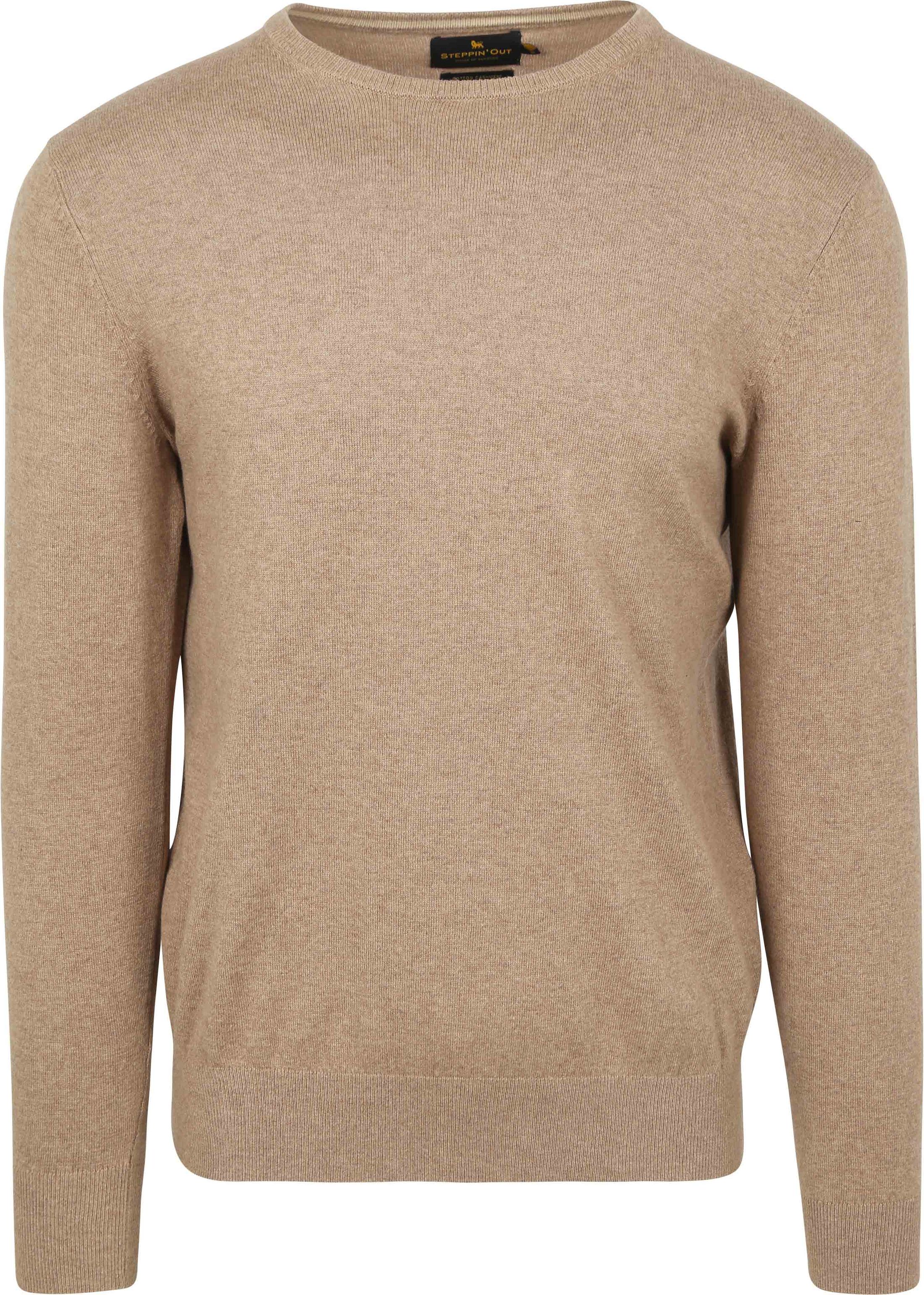 Steppin' Out Maglione Beige PU-O-COCASH-STEPP-CAMEL 