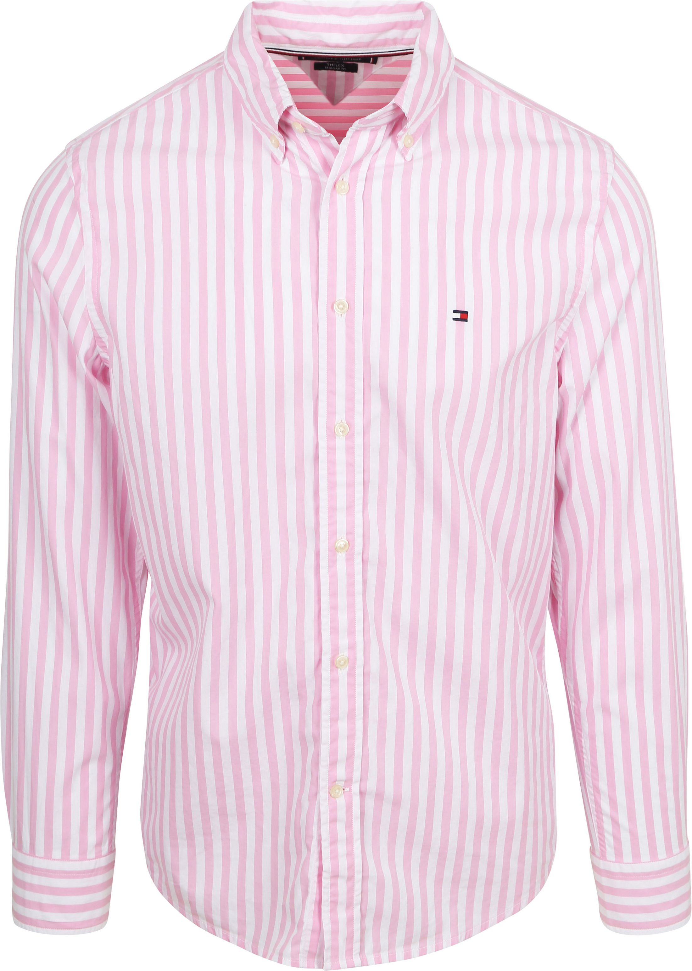 Tommy Hilfiger Poplin Shirt Stripes Pink order online | MW0MW42440-0D1 | Suitable Hungary