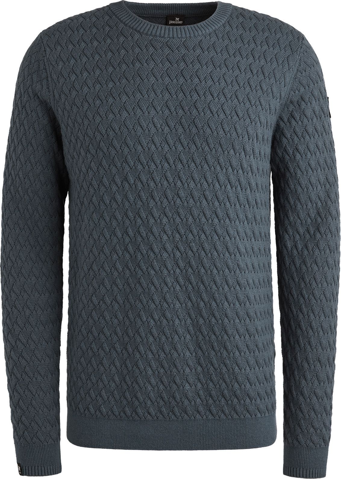 Vanguard Knitted Structure Pullover Blue VKW2509324-5279 order online | Suitable