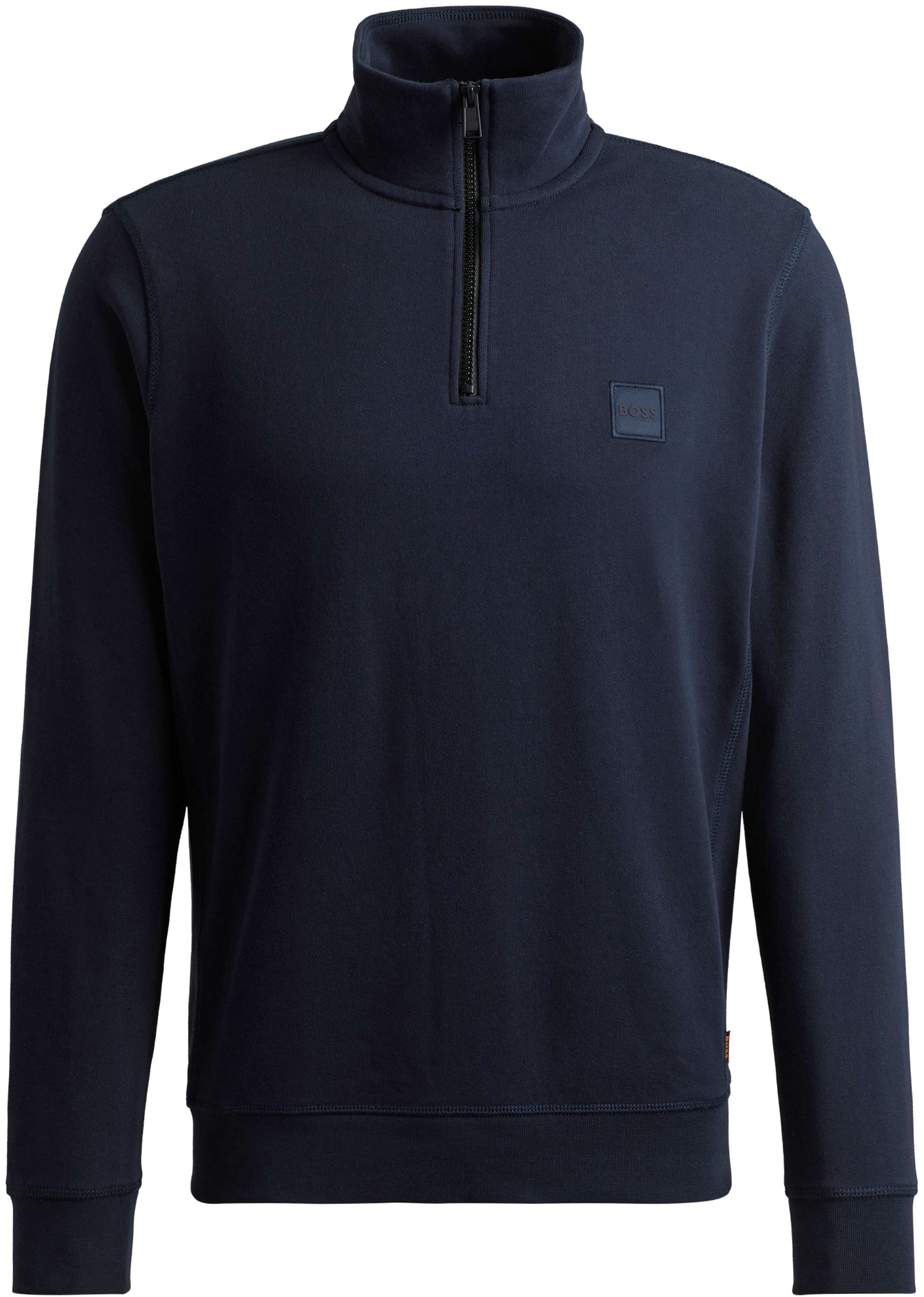 BOSS Zetrust Half Zip Trui Navy 50468926-404 kopen | Suitable