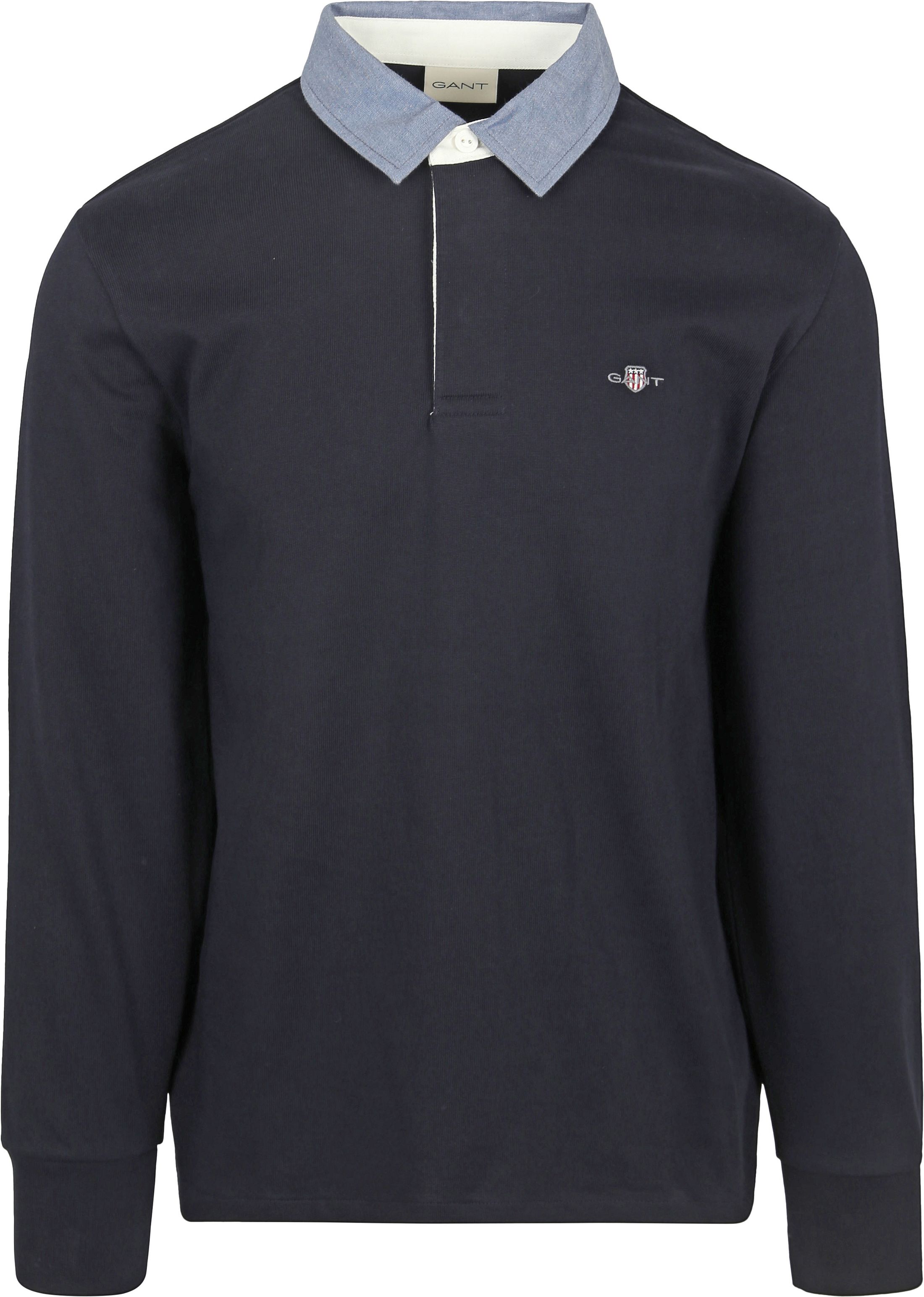 Gant Heavy Rugger Shield Polo Shirt Navy  order online | 2004082-433 | Suitable Italy