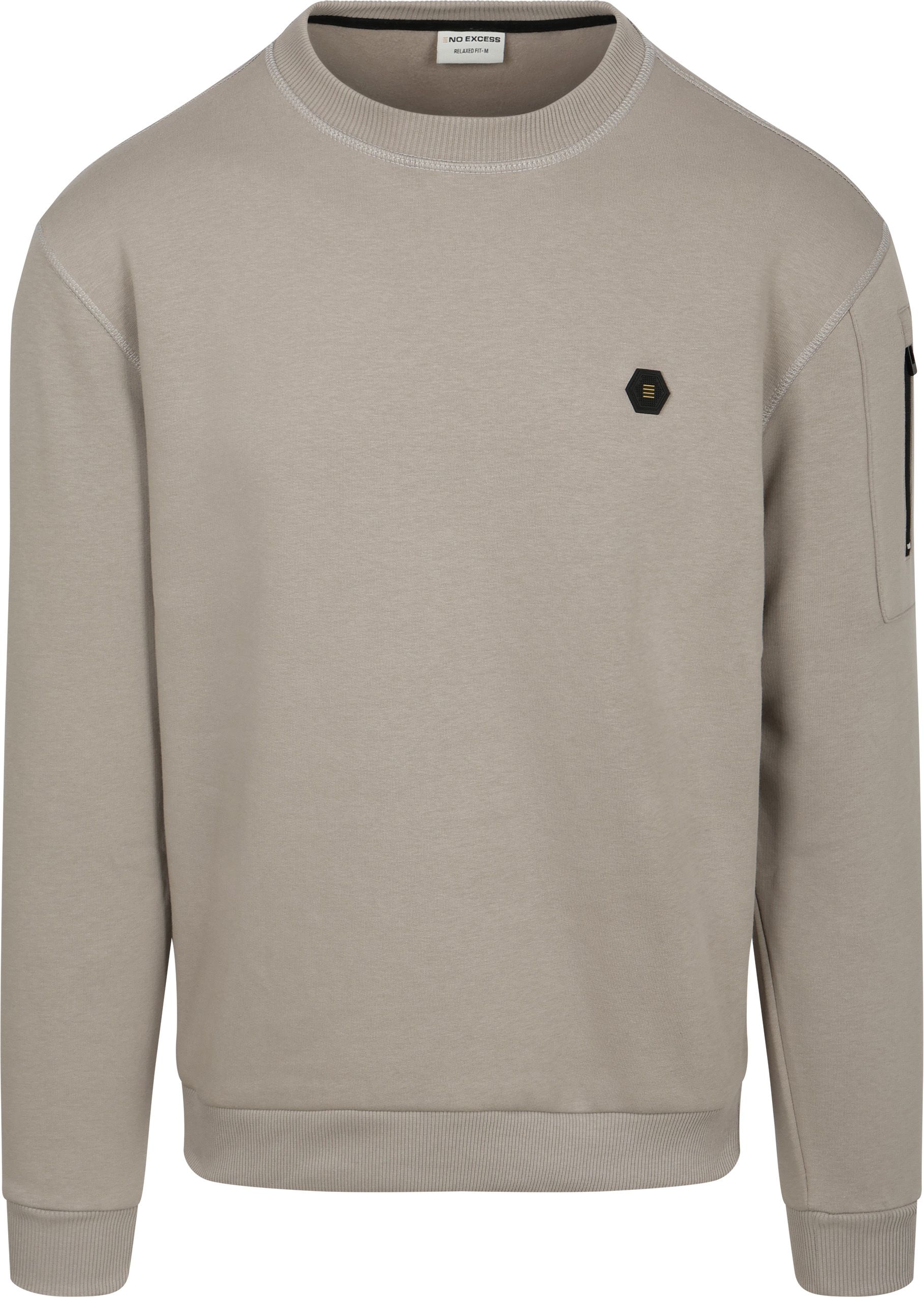Pull No Excess Col Rond Taupe commander en ligne | 33130857-018 | Suitable Luxembourg
