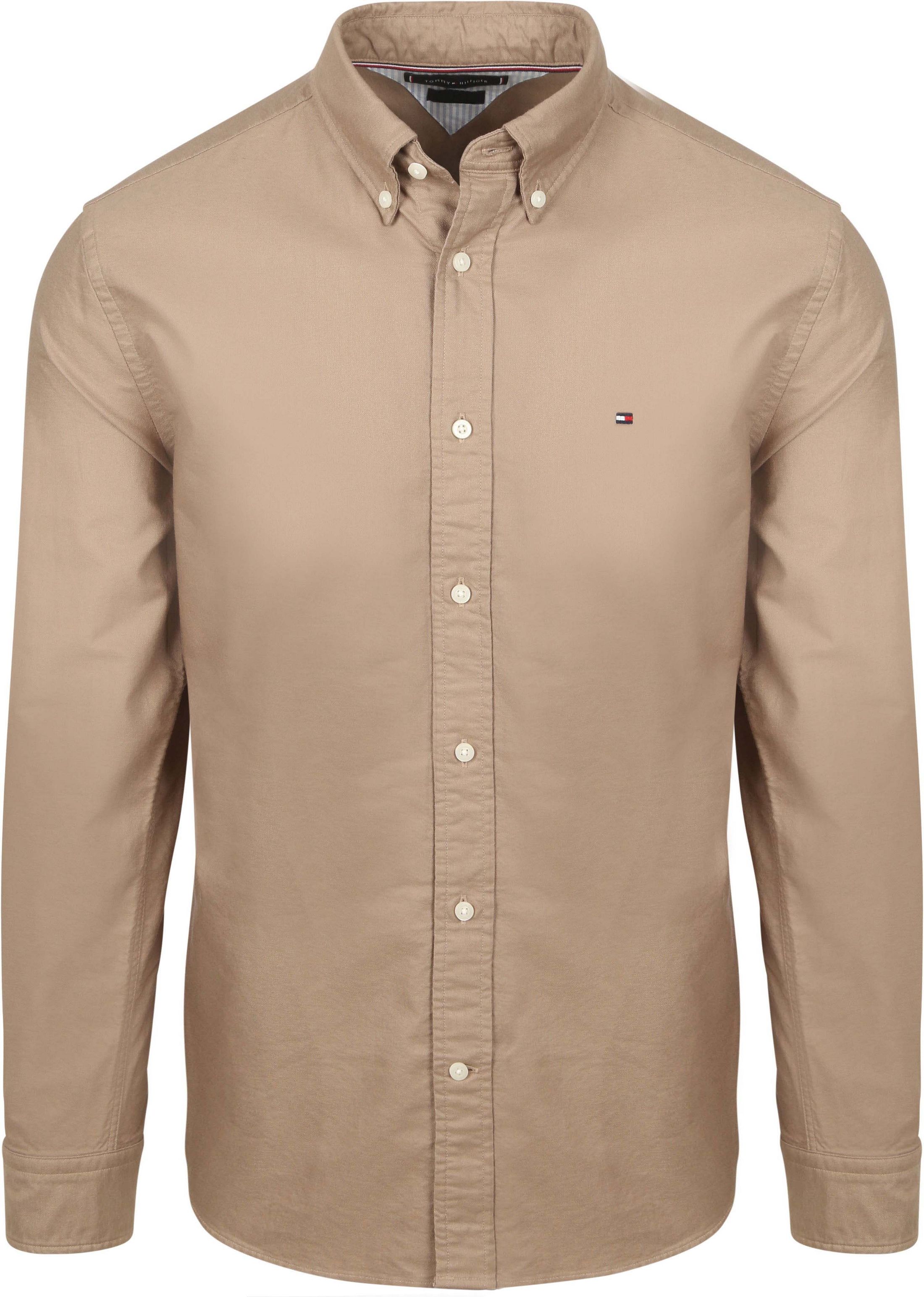 Tommy Hilfiger Oxford Skjorte Kameel MW0MW35774-0F6