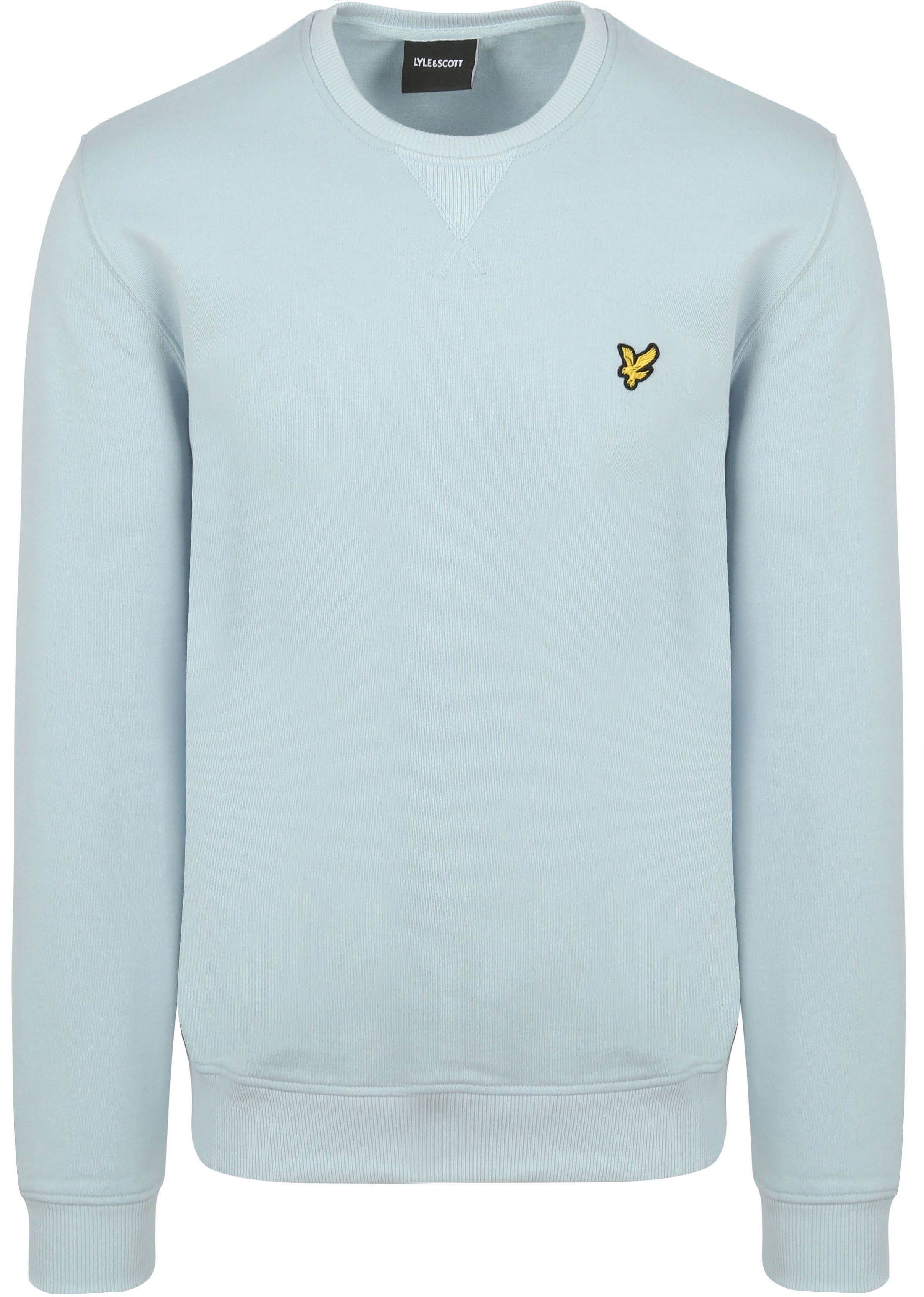 Køb Lyle & Scott Sweat Crewneck Opal Blå  | Suitable