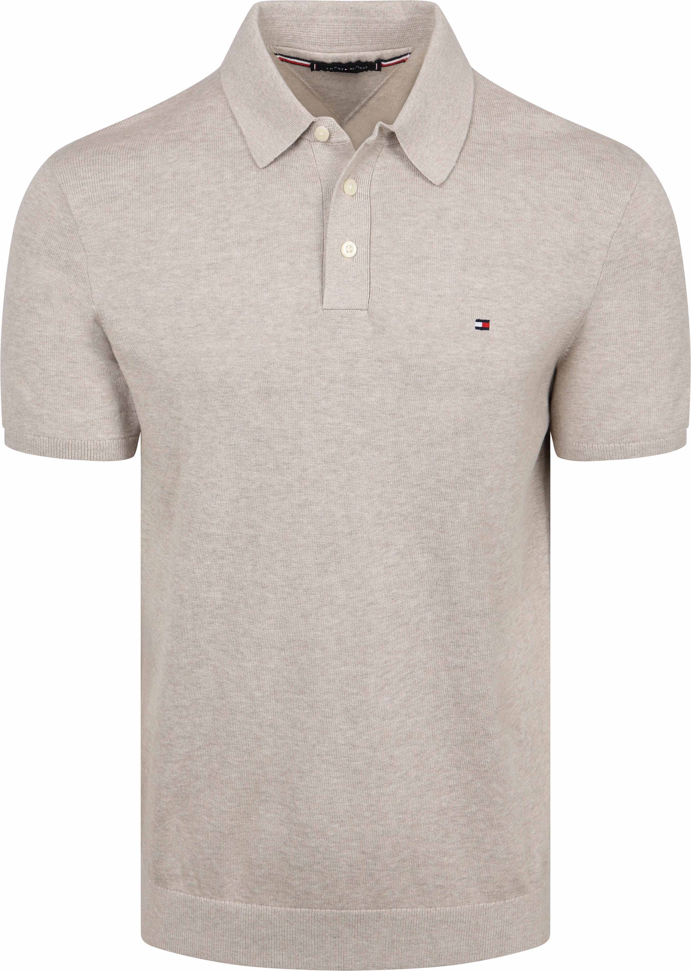 Tommy Hilfiger Knitted Polo Beige