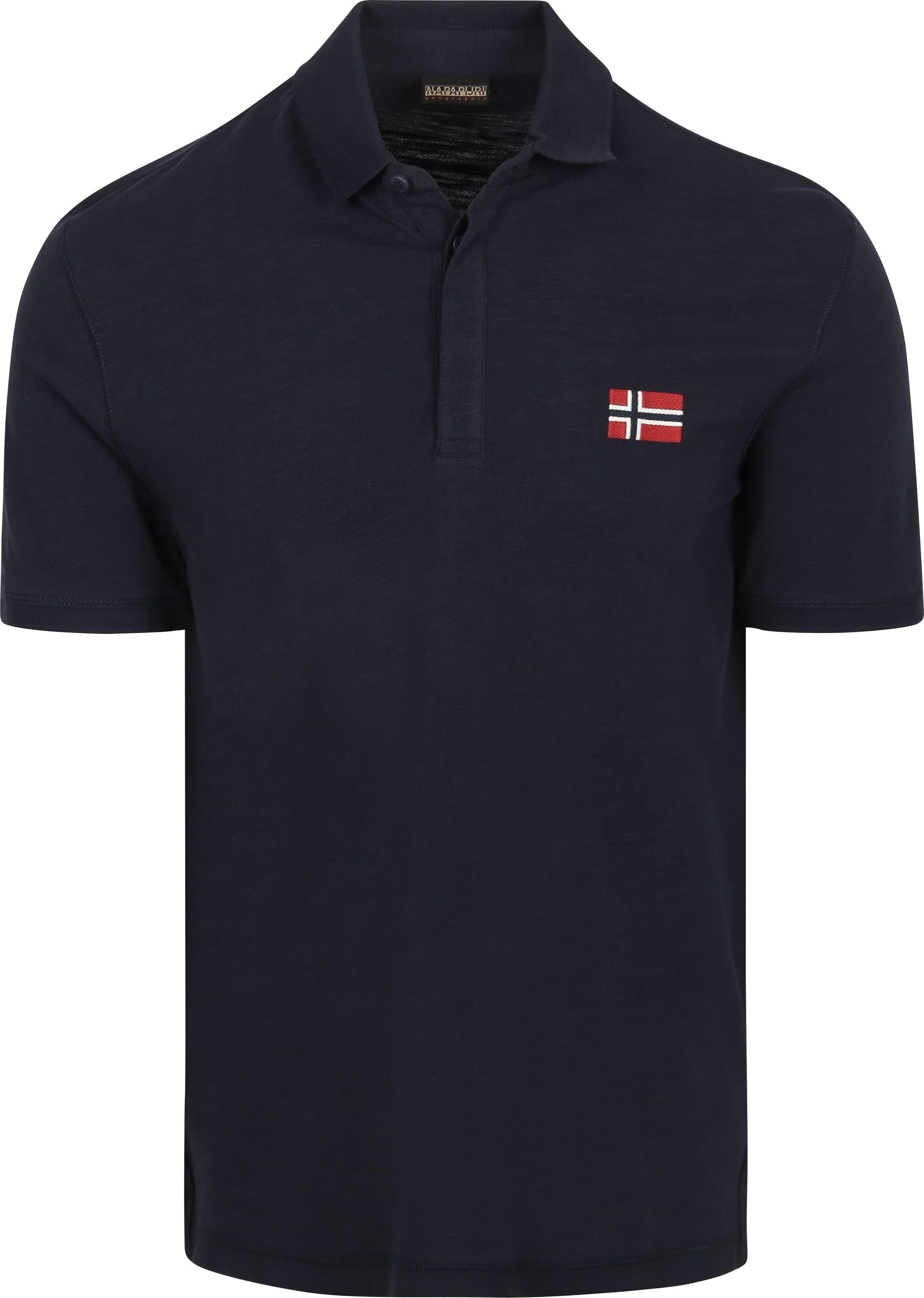 Napapijri Polo Granatowy NP0A4I1U1761 