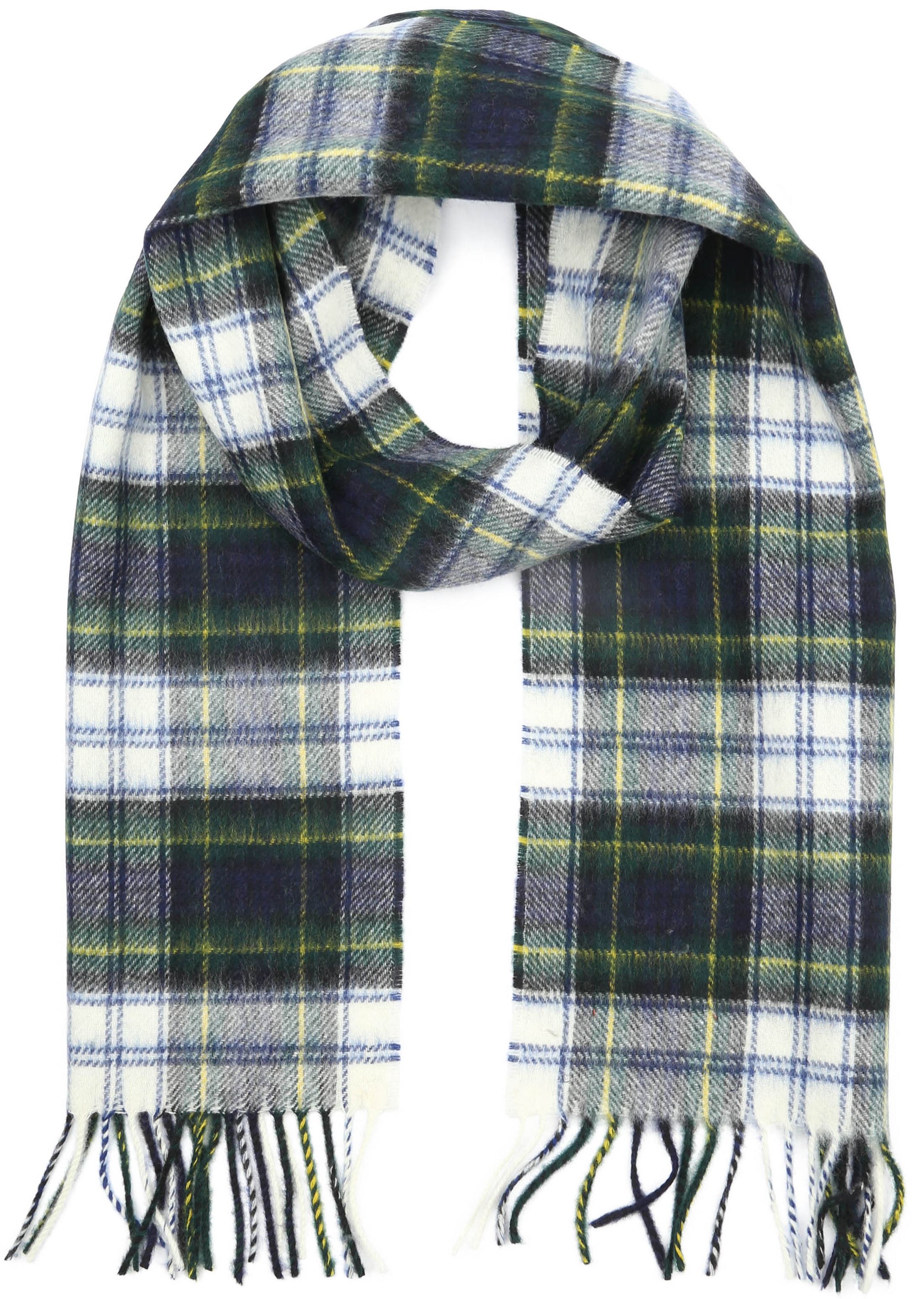Suitable Scarf Check Merino Wool Navy Multicolour SCARV-STBL-23
