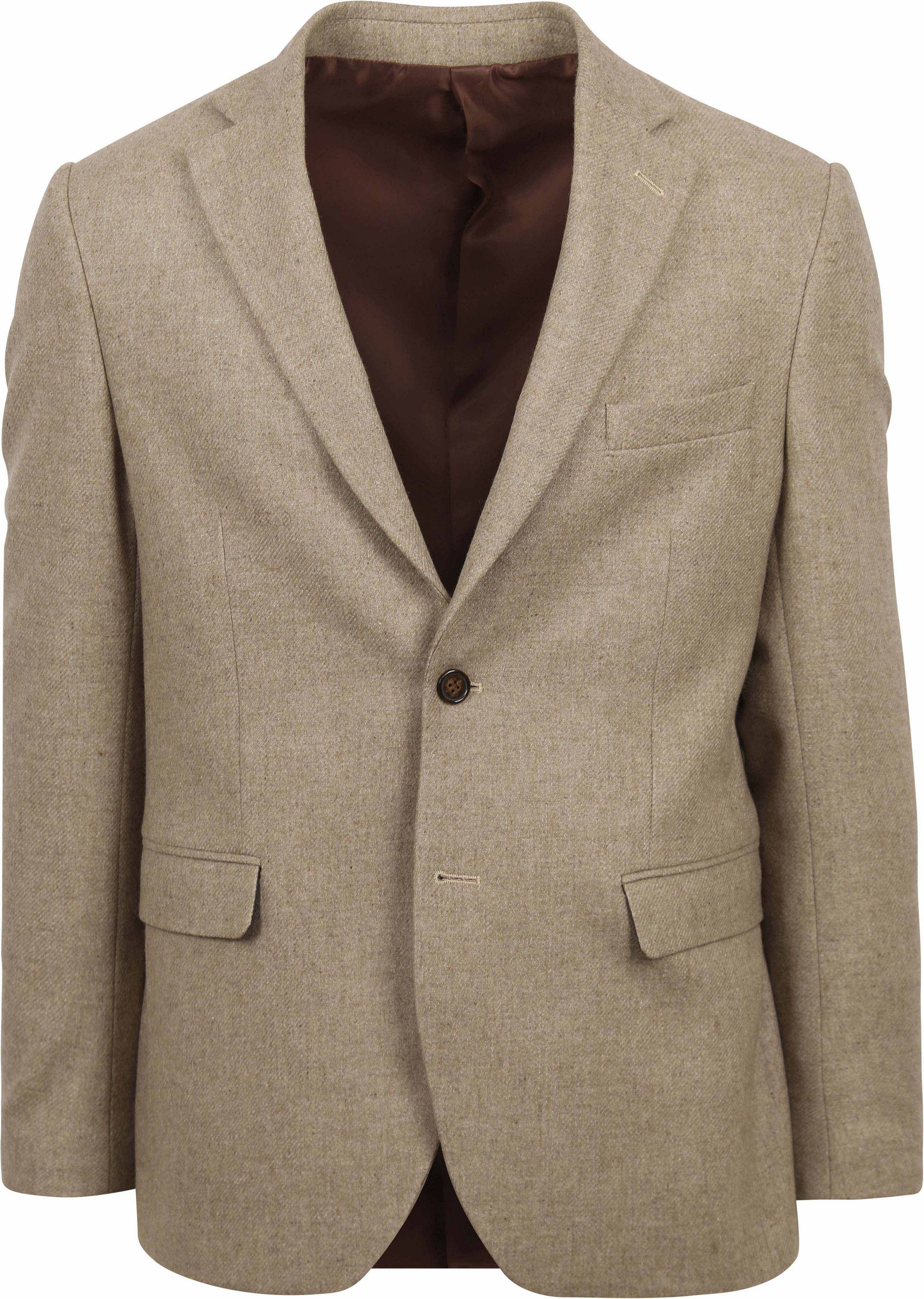 Suitable Tweed Kavaj Beige BL-2BT-PLTWE-AW23-03 köp | Suitable