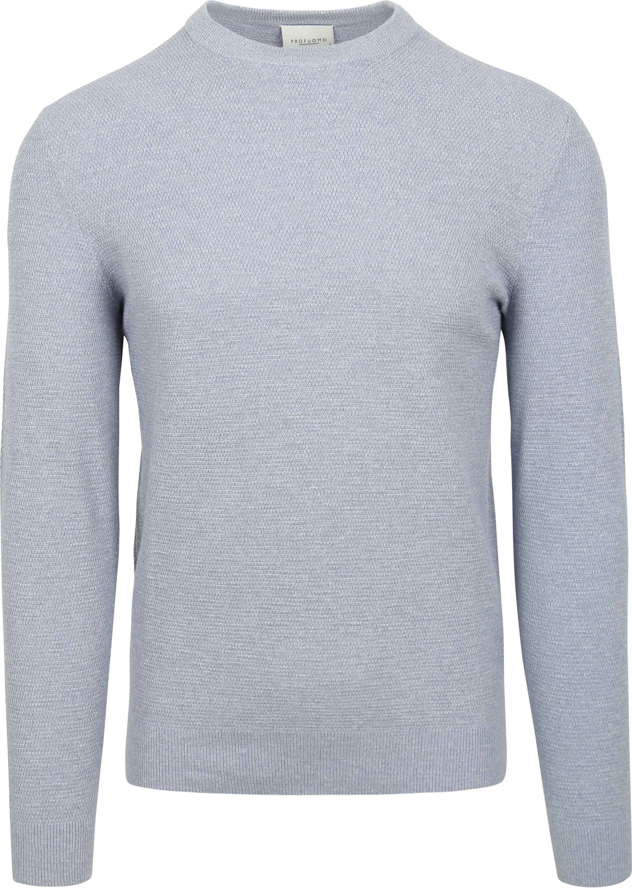Profuomo O-Neck Pullover Hellblau PP2J00007A-M1 kaufen | Suitable