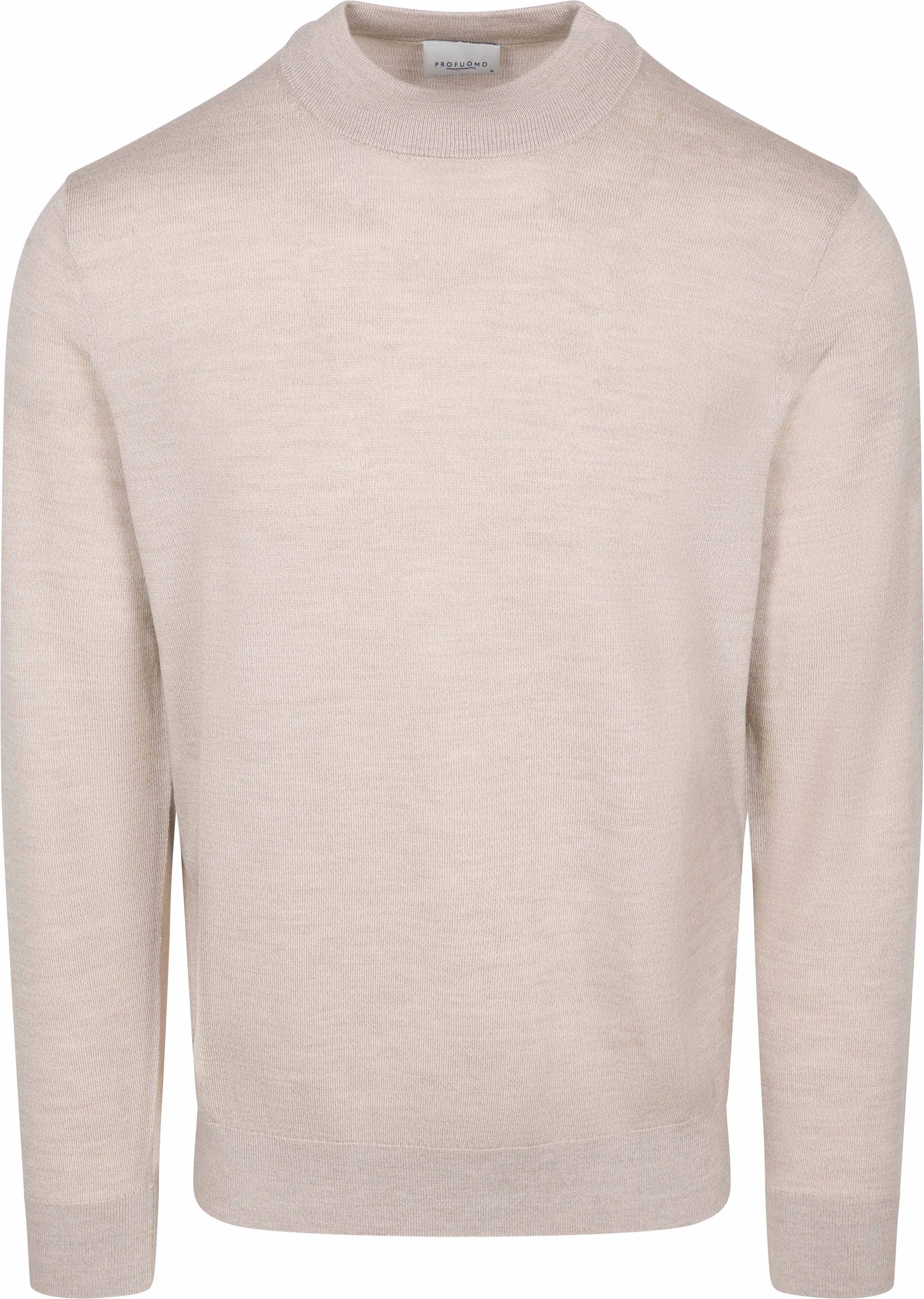Profuomo Turtleneck Pullover Merino Beige order online | PPXJ30028I-F | Suitable Greece