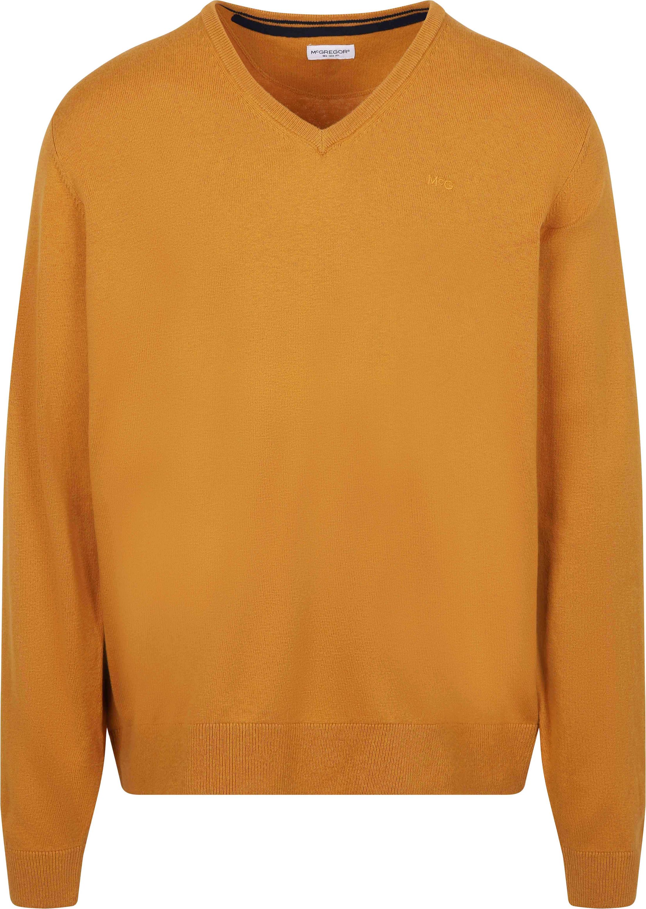 McGregor Sweter Żółty MM232.1201.01-Medium Yellow 