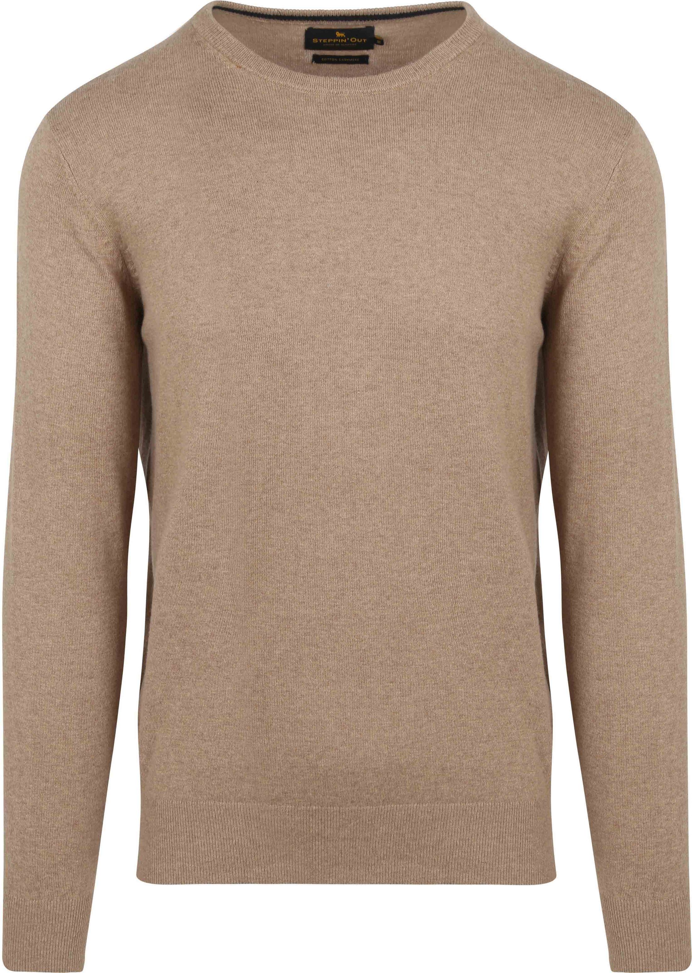 Steppin' Out Sweter Beżowy SM1202.0001-3300 