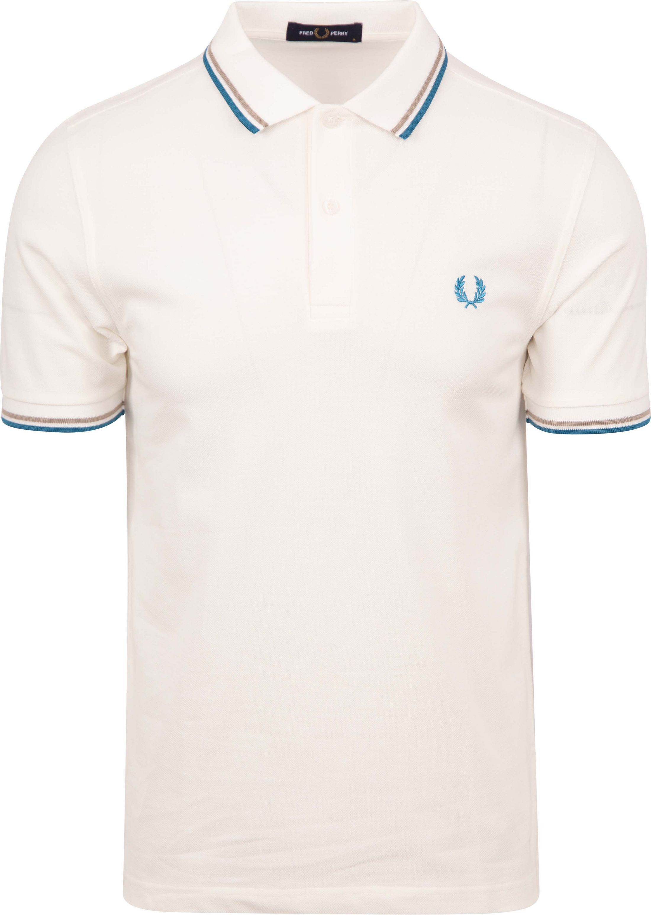 Fred Perry Polo M3600 Hvit V36 M3600-V36