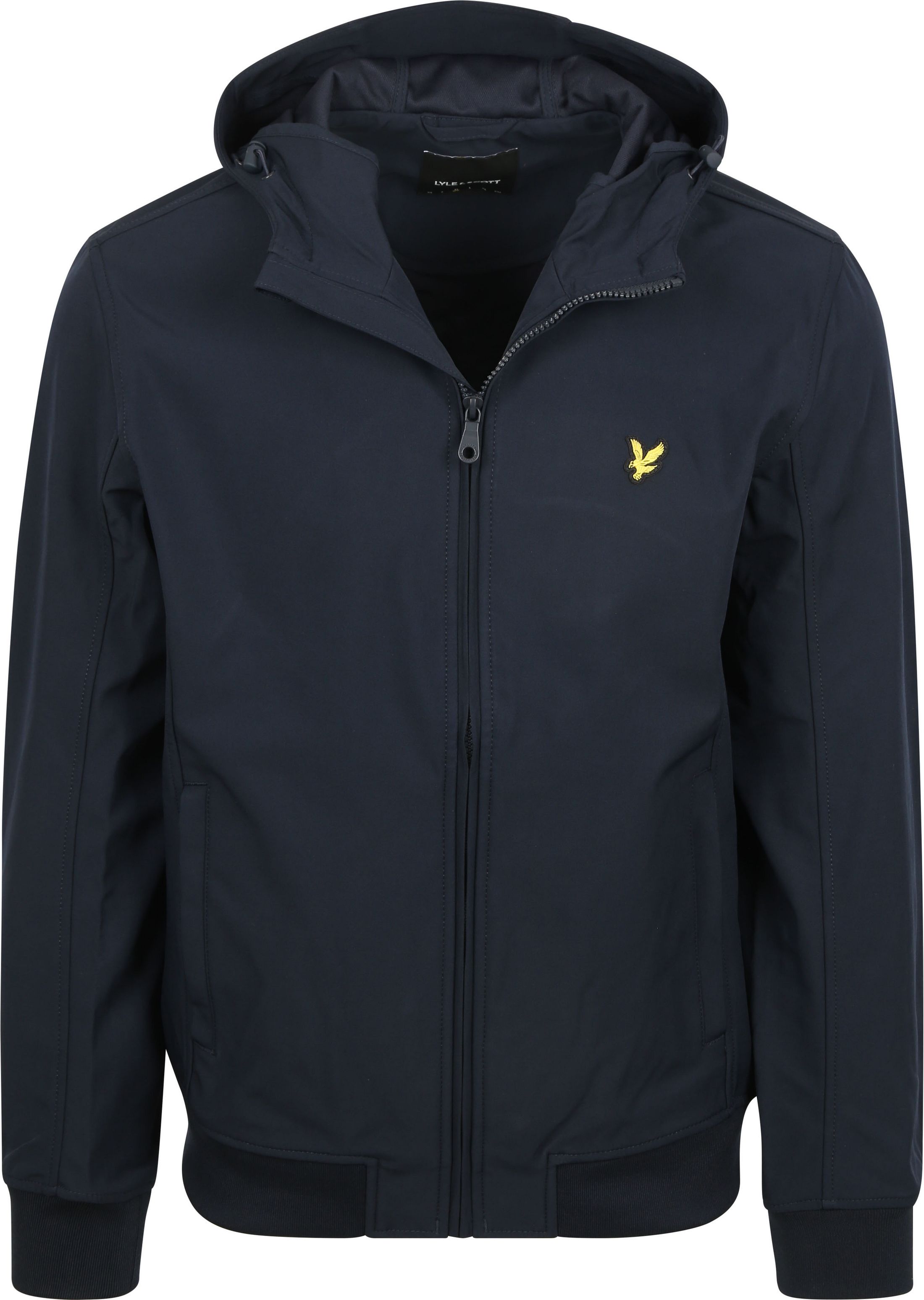 Køb Lyle & Scott Softshell Fleece Jakke Marineblå JK2200V-Z271 | Suitable