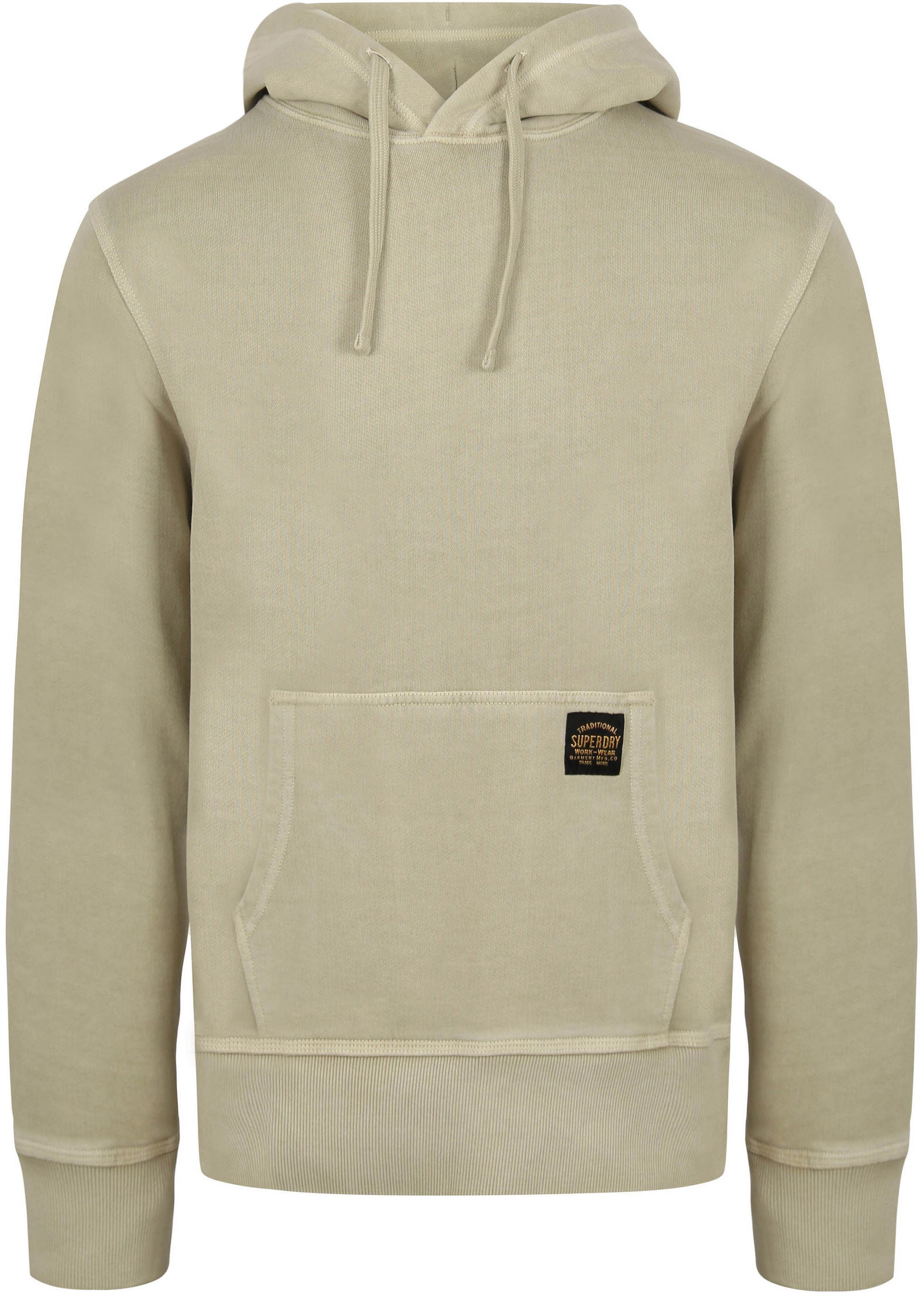 Superdry Hettegenser Vasket Beige M2013078A-2LH