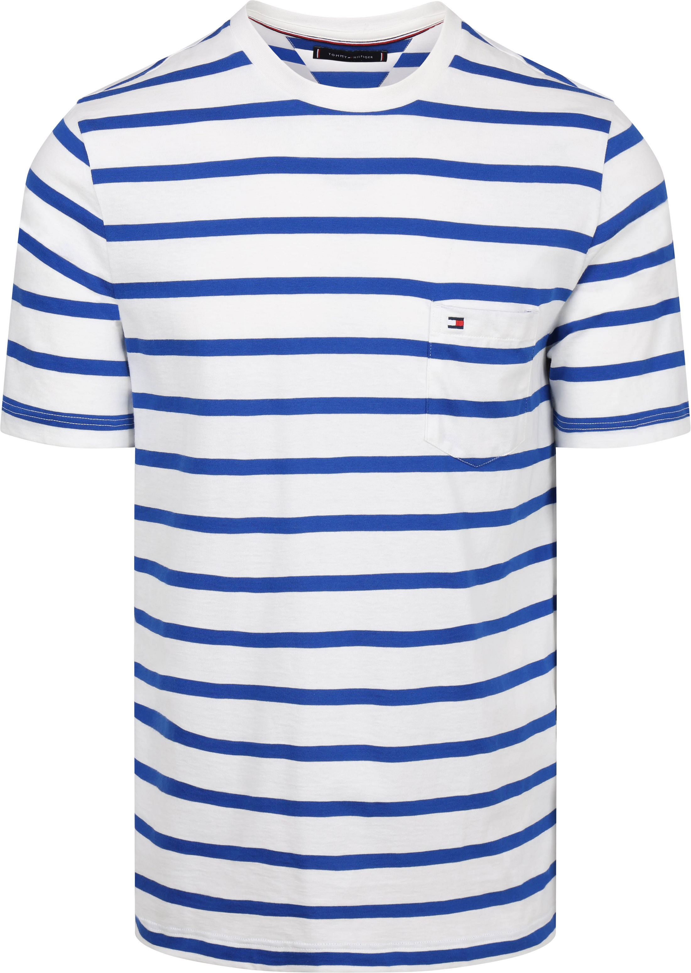 Tommy Hilfiger T-shirt Bleu Rayé commander en ligne | Suitable