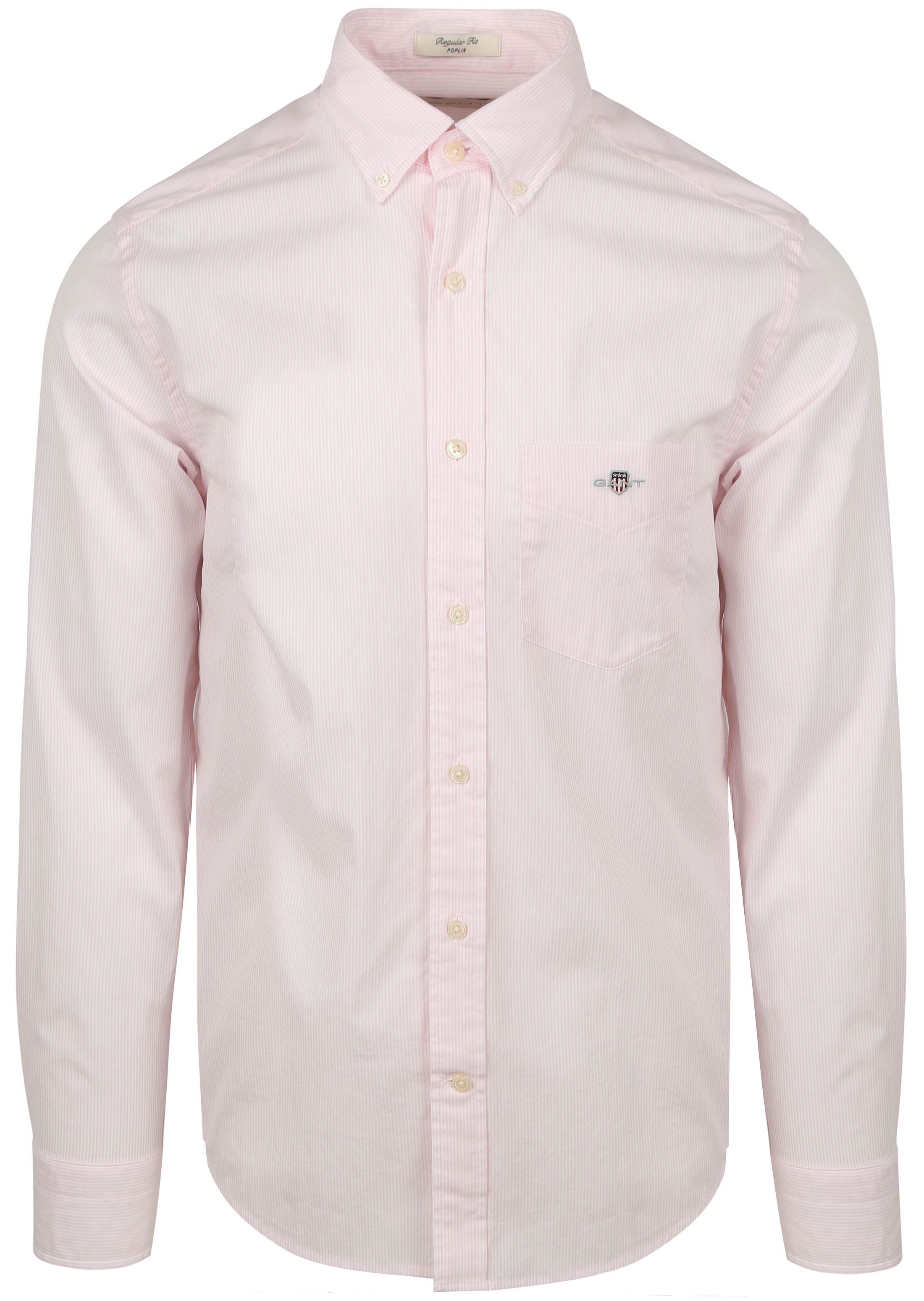 Gant Poplin Banker Chemise Rayures Rose Clair 3000140-662 commander en ligne | Suitable