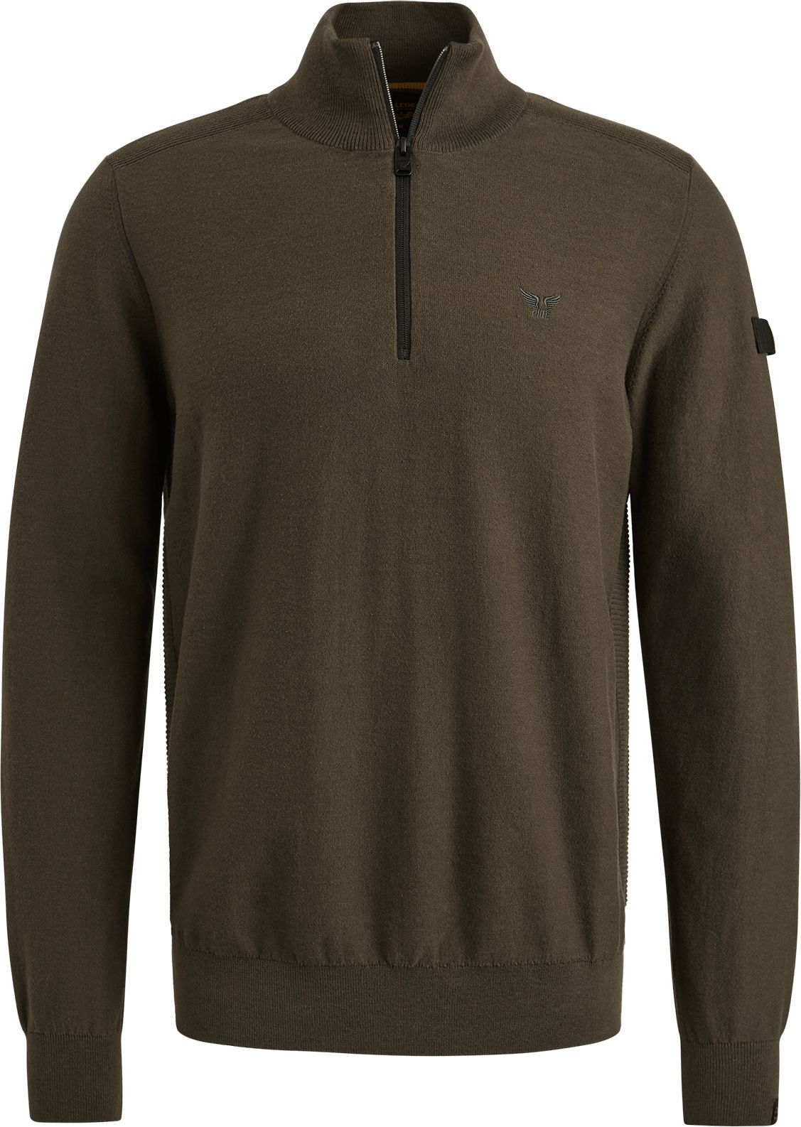 PME Legend Half Zip Sweater Beluga Grün PKW2508303-8039 kaufen | Suitable